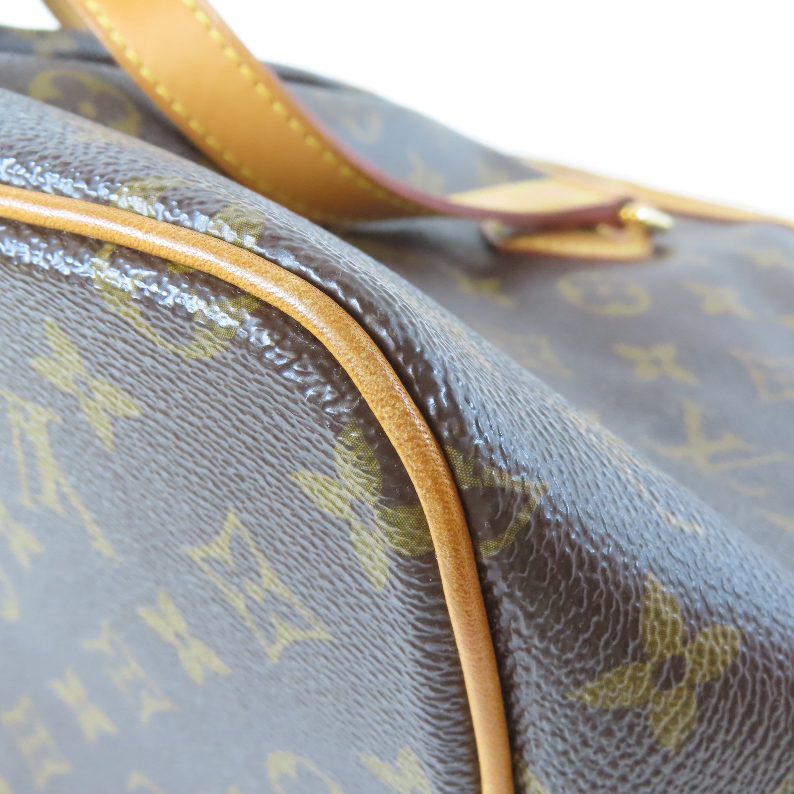 LOUIS VUITTON Monogram Palermo PM金扣手挽肩背兩用袋啡色