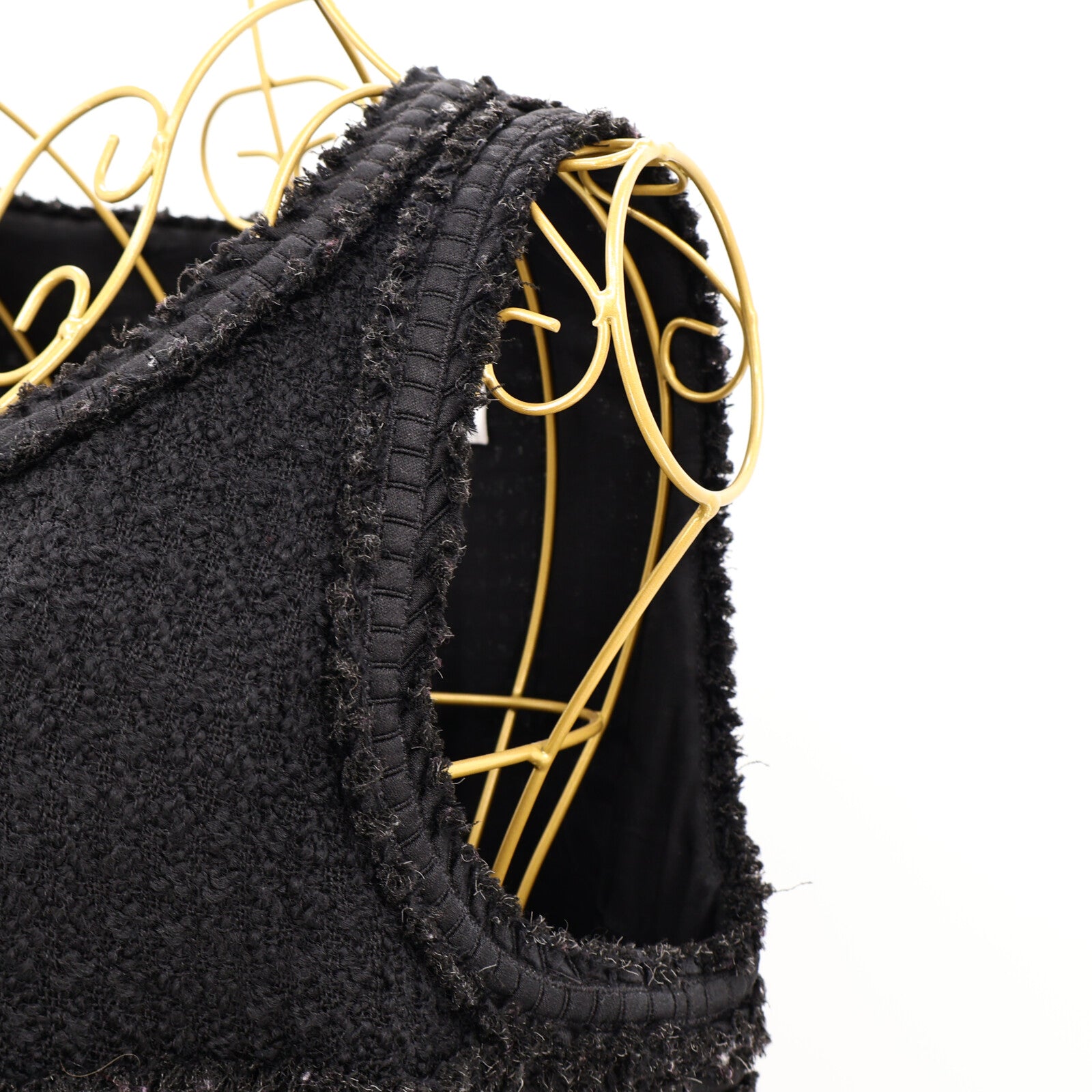 CHANEL Wool/Silk Sleeveless Dress連身裙