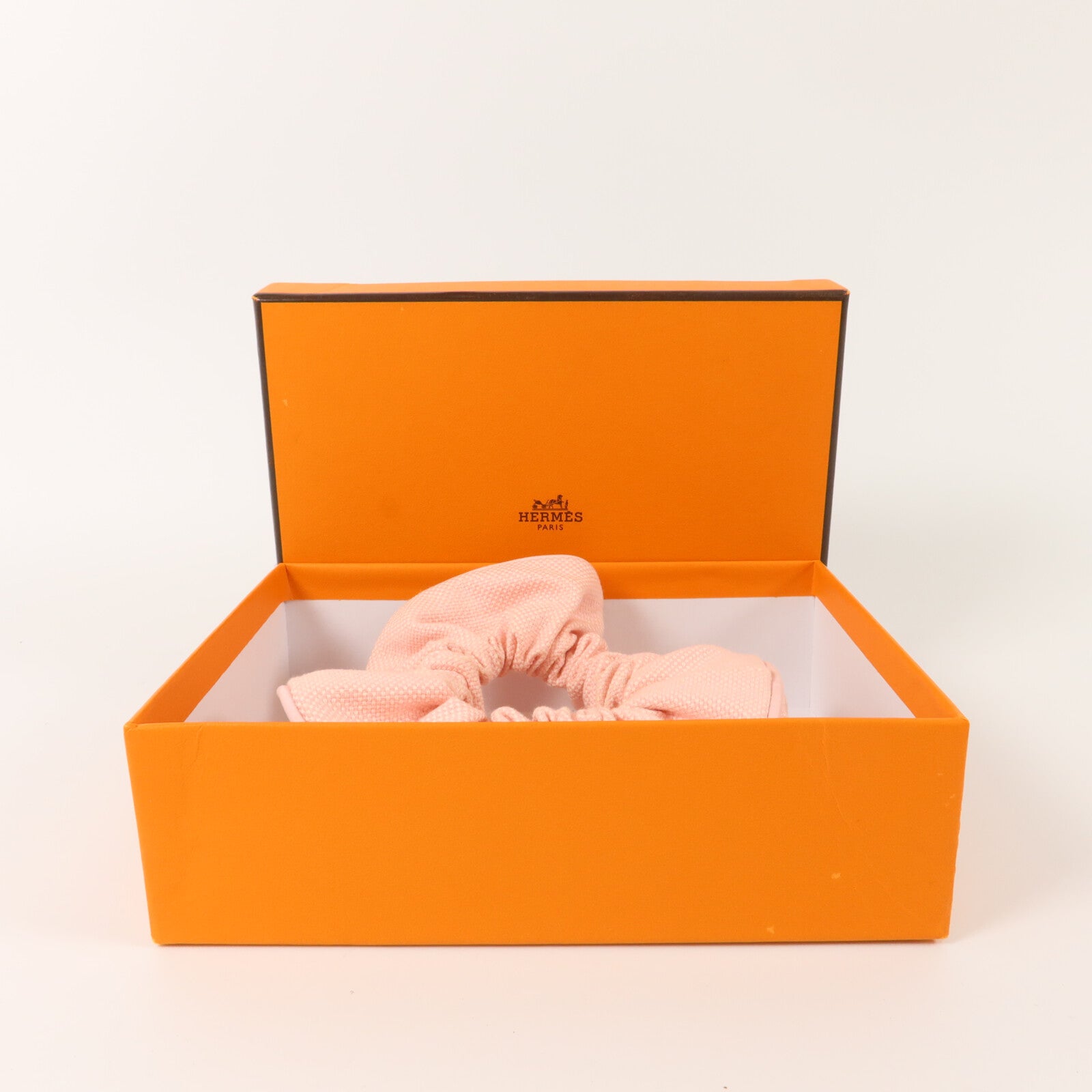 HERMES 棉布Hair Scrunchy髮圈