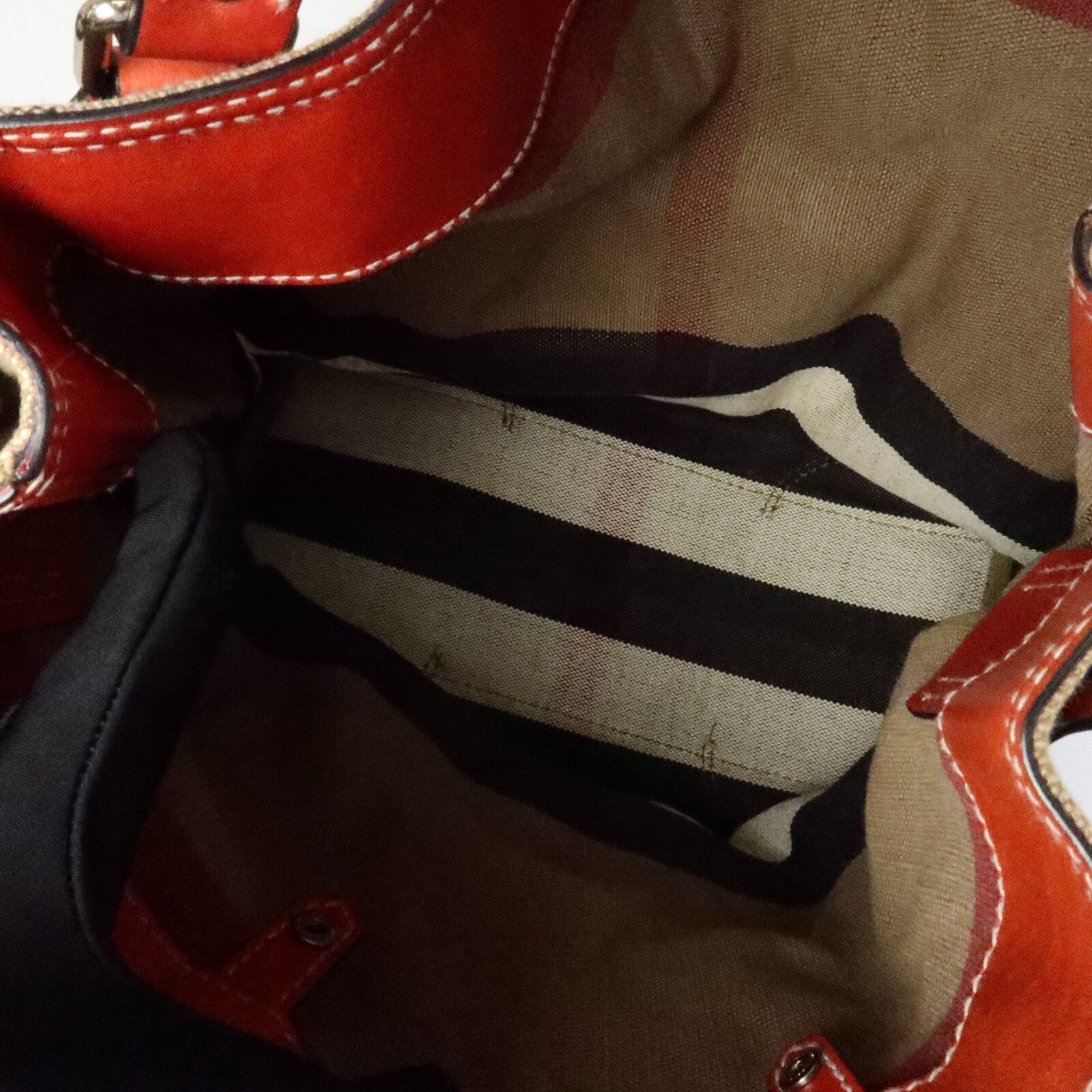 BURBERRY 帆布Shoulder Bag肩背袋