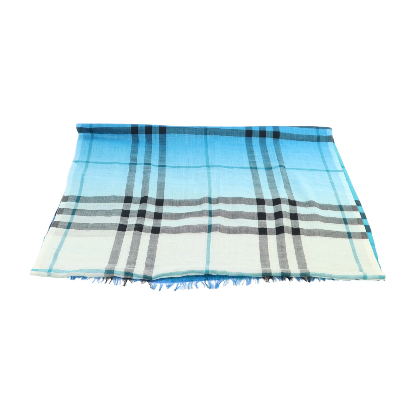 BURBERRY 羊毛/絲質Scarf圍巾