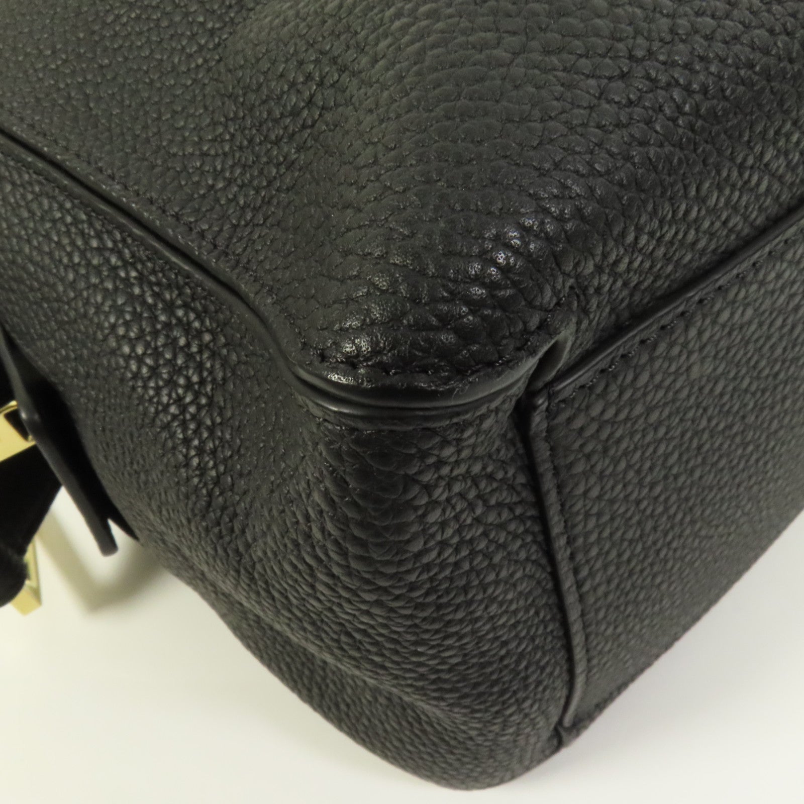 Delvaux 牛皮皮革Cool Box MM金扣手挽肩背兩用袋