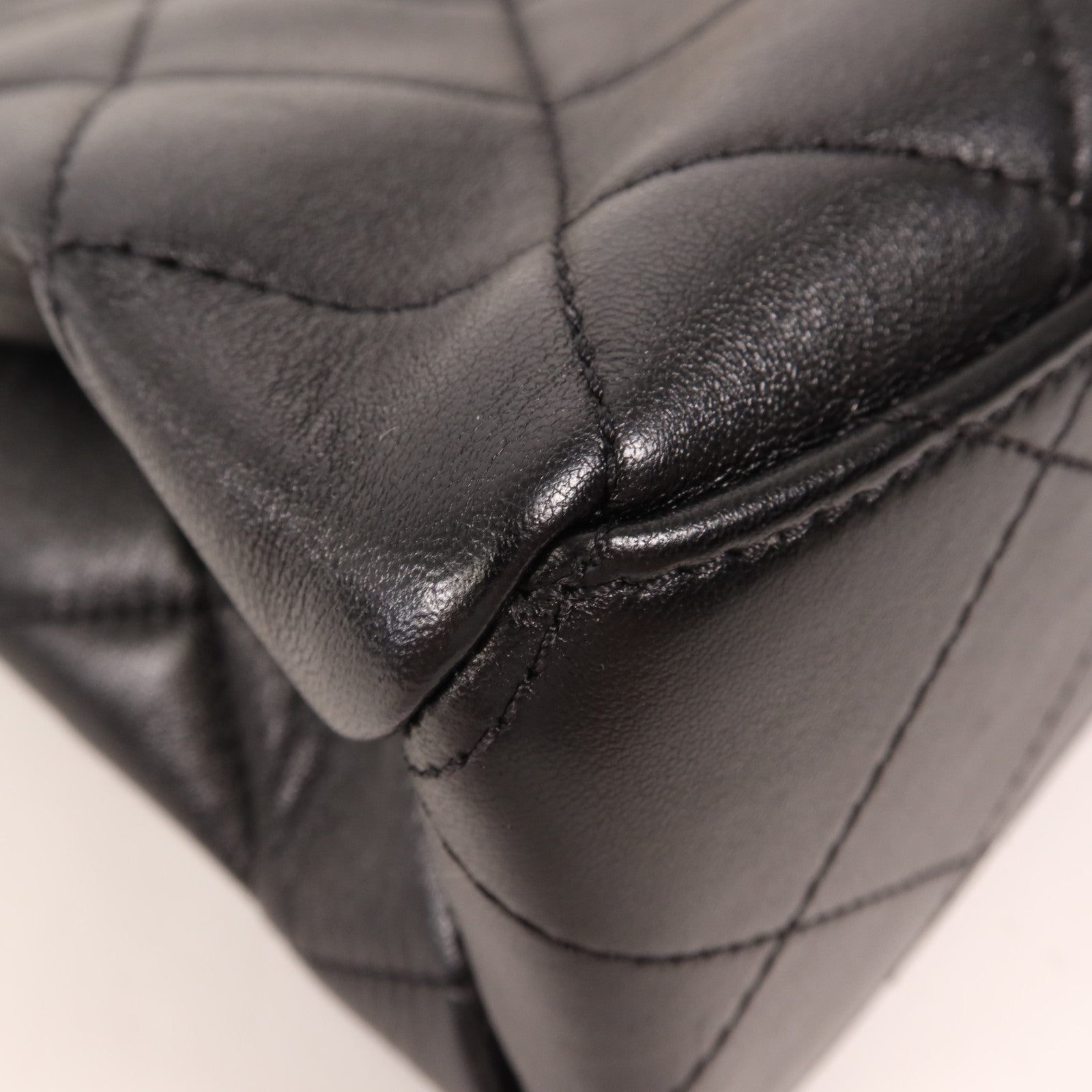 CHANEL 羊皮皮革25 Pearl Handle Shopping Bag金扣手挽肩背兩用袋