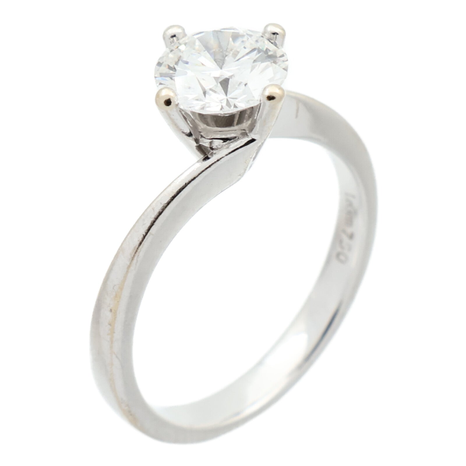 JEWELRY 18K白金Diamond Ring鑽石戒指US#4.75