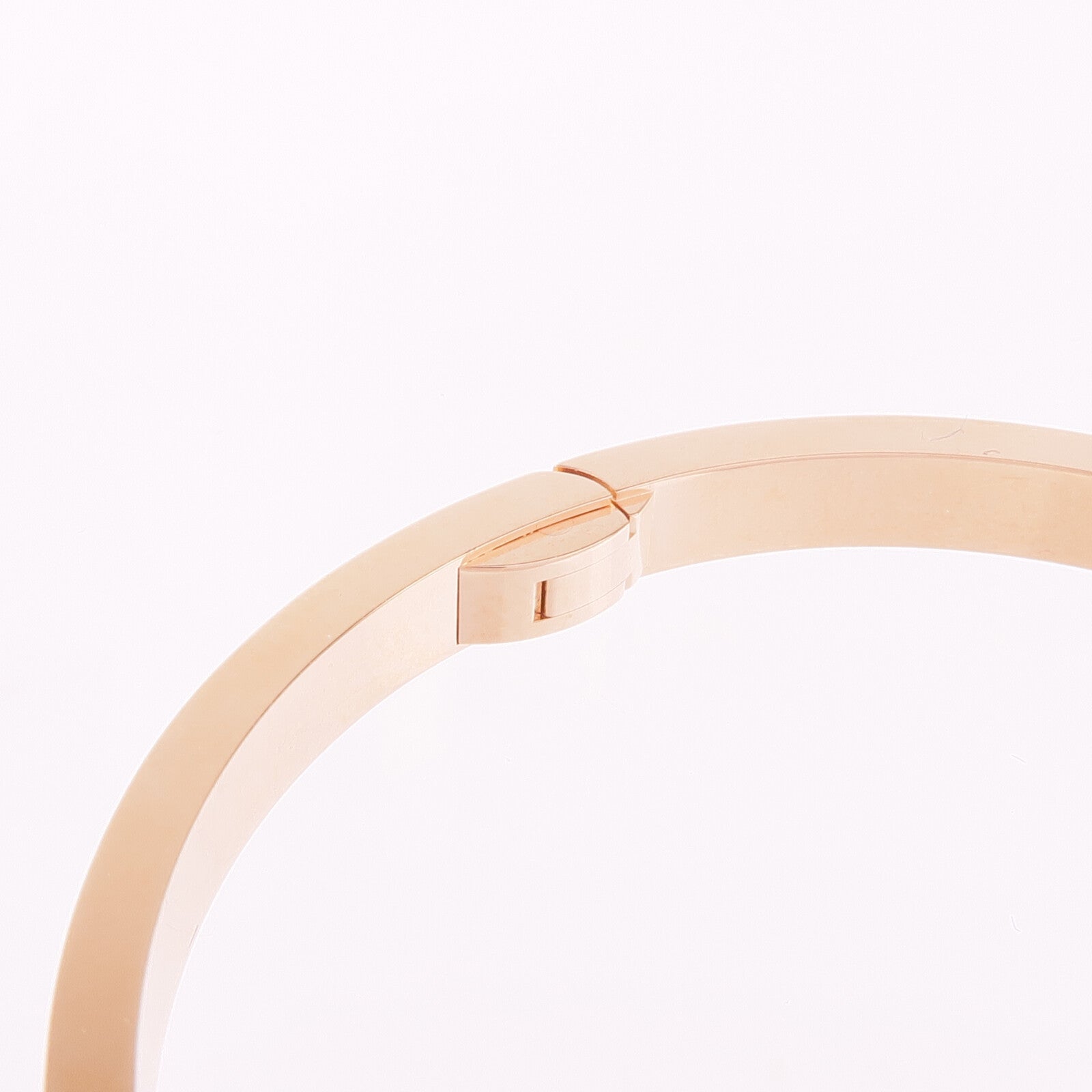 CARTIER 18K玫瑰金Love Bracelet Small Model Full Diamonds鑽石手鐲Cartier#16