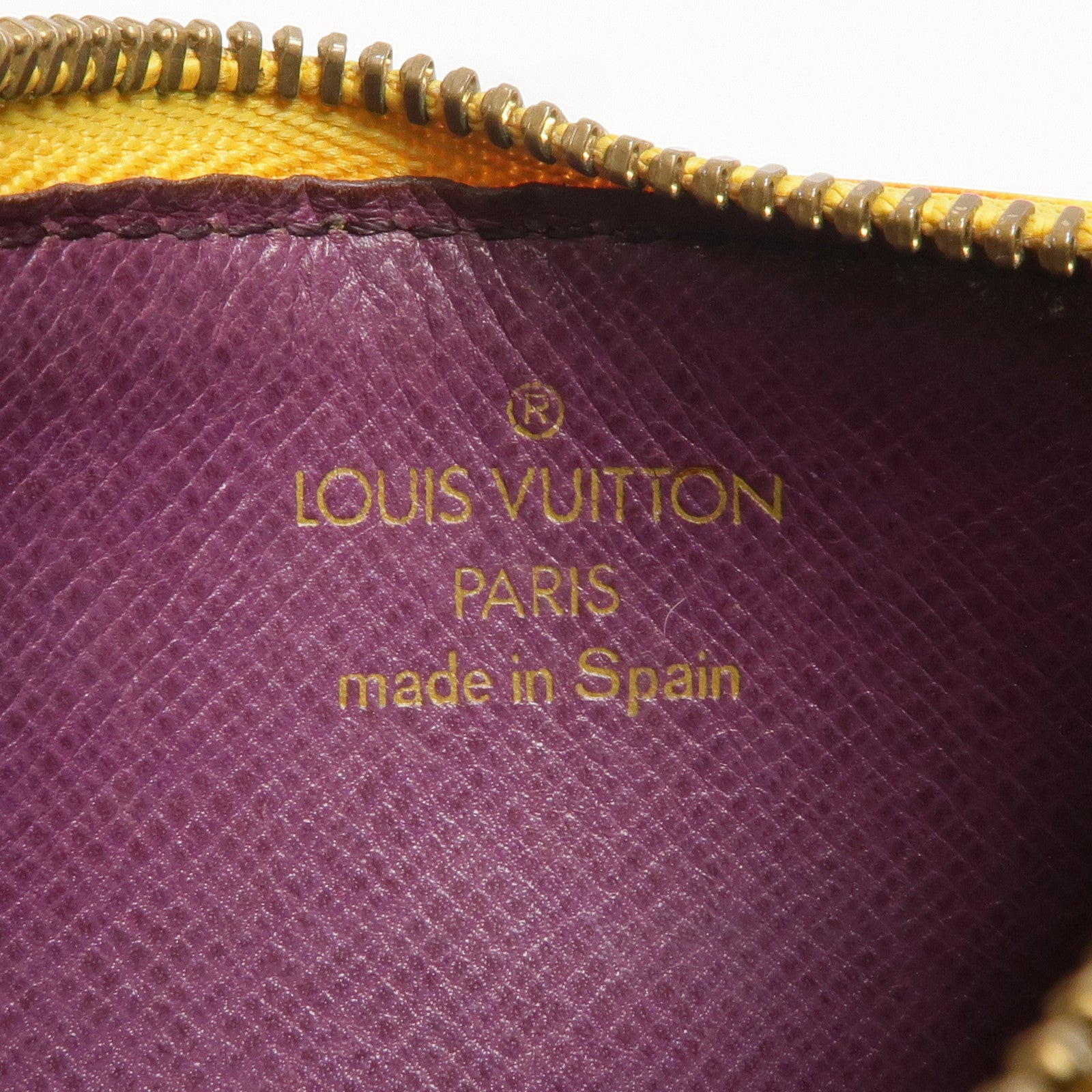 LOUIS VUITTON Epi Coin Case金扣零錢包