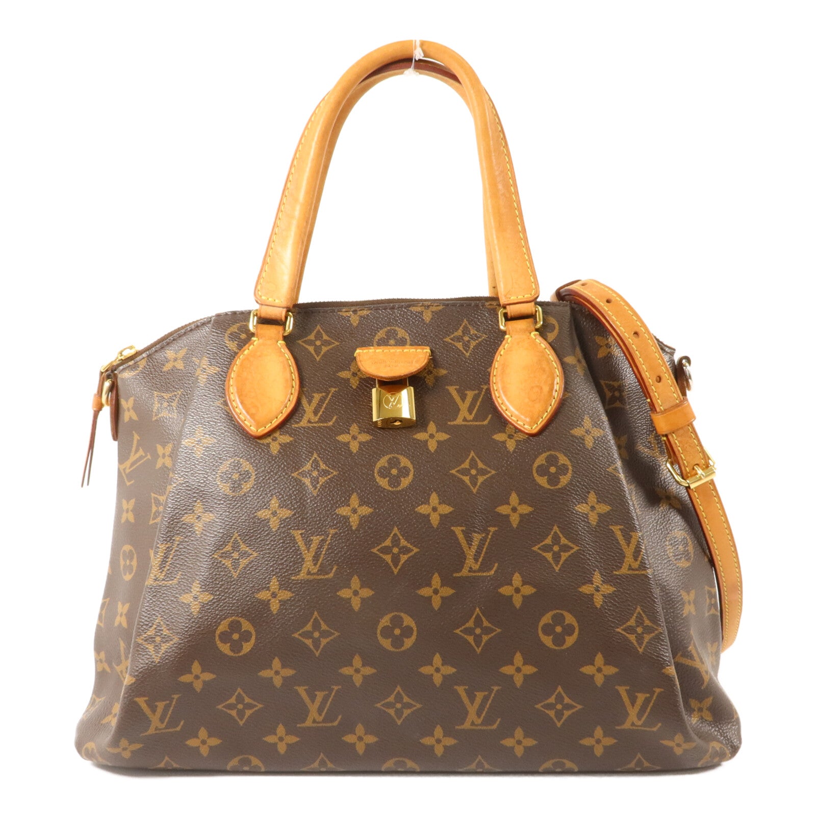 LOUIS VUITTON Monogram Rivoli MM手挽肩背兩用袋