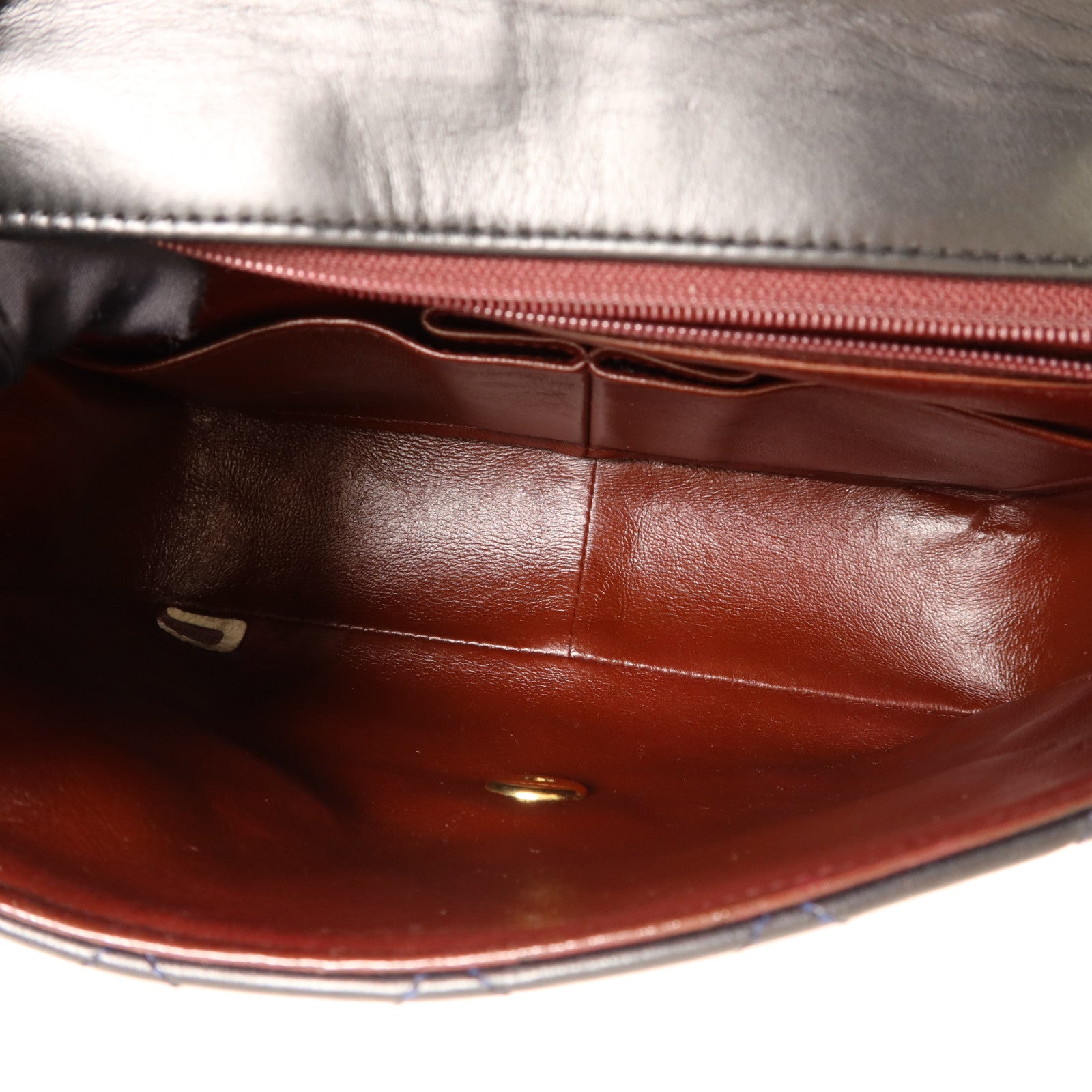 CHANEL 牛皮皮革Vintage Classic Flap Bag金扣鏈帶肩背袋
