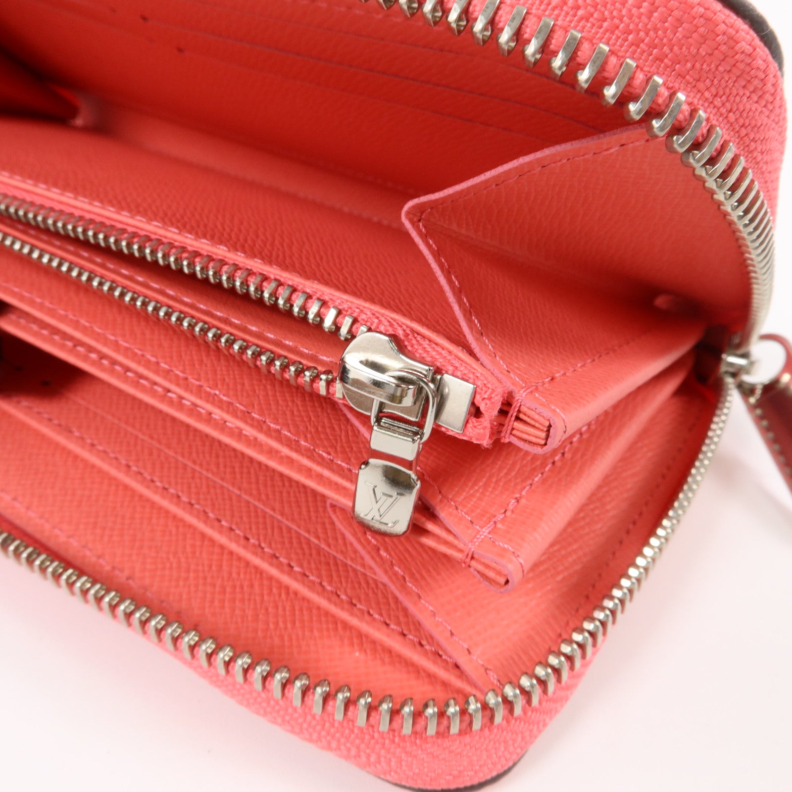 LOUIS VUITTON Epi Zippy Wallet銀扣長錢包