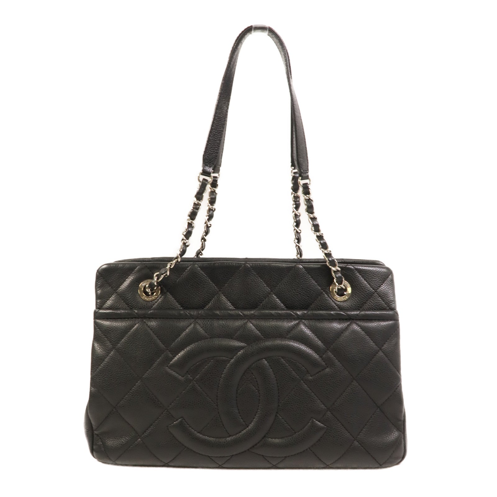 CHANEL 羊皮皮革Shoulder Bag鏈帶肩背袋