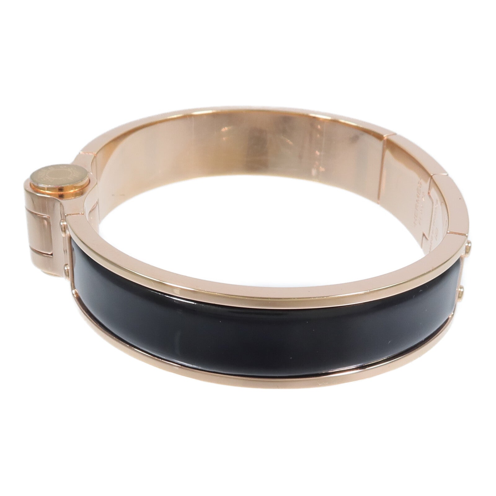 HERMES 金屬/琺瑯Charniere Bracelet手鐲