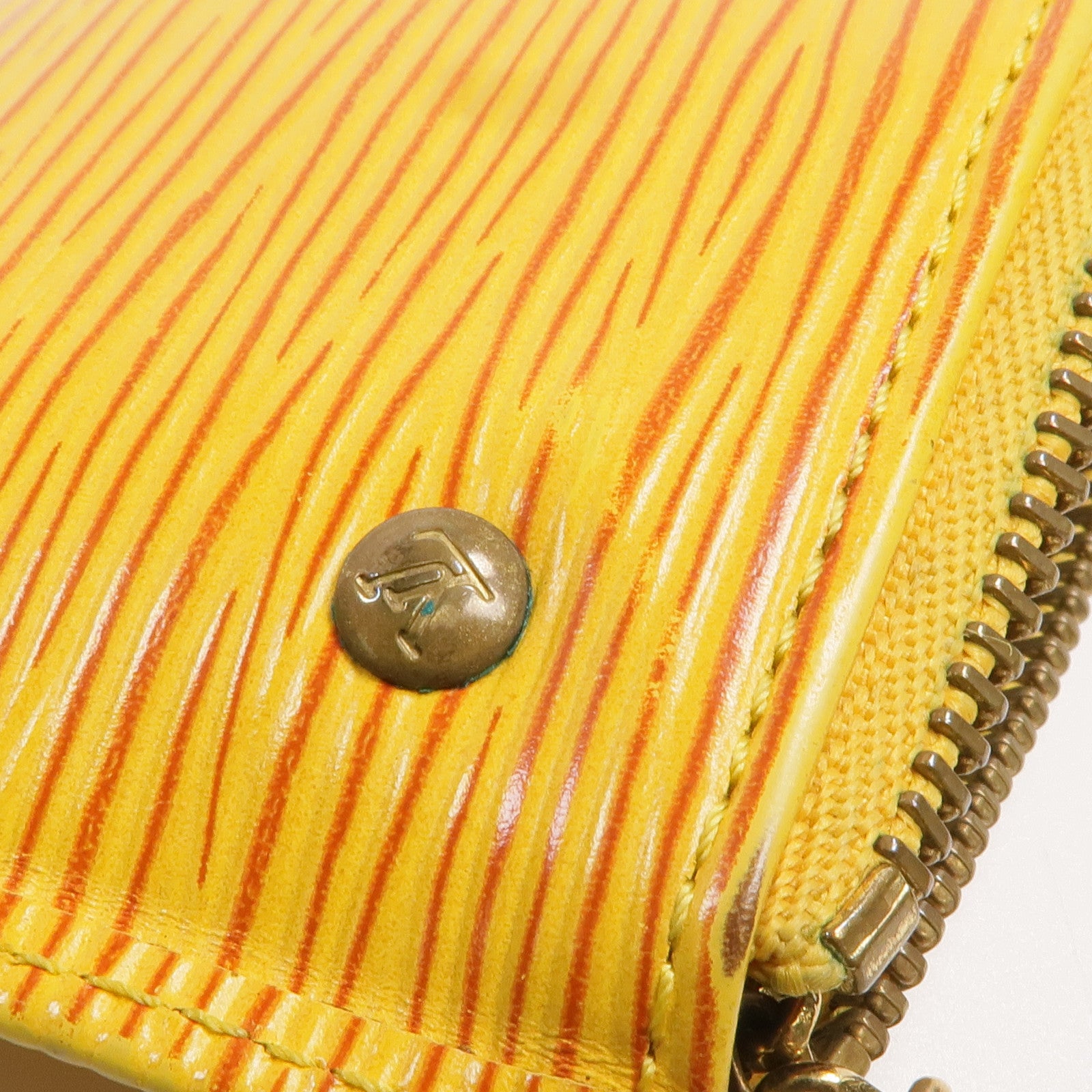 LOUIS VUITTON Epi Coin Case金扣零錢包