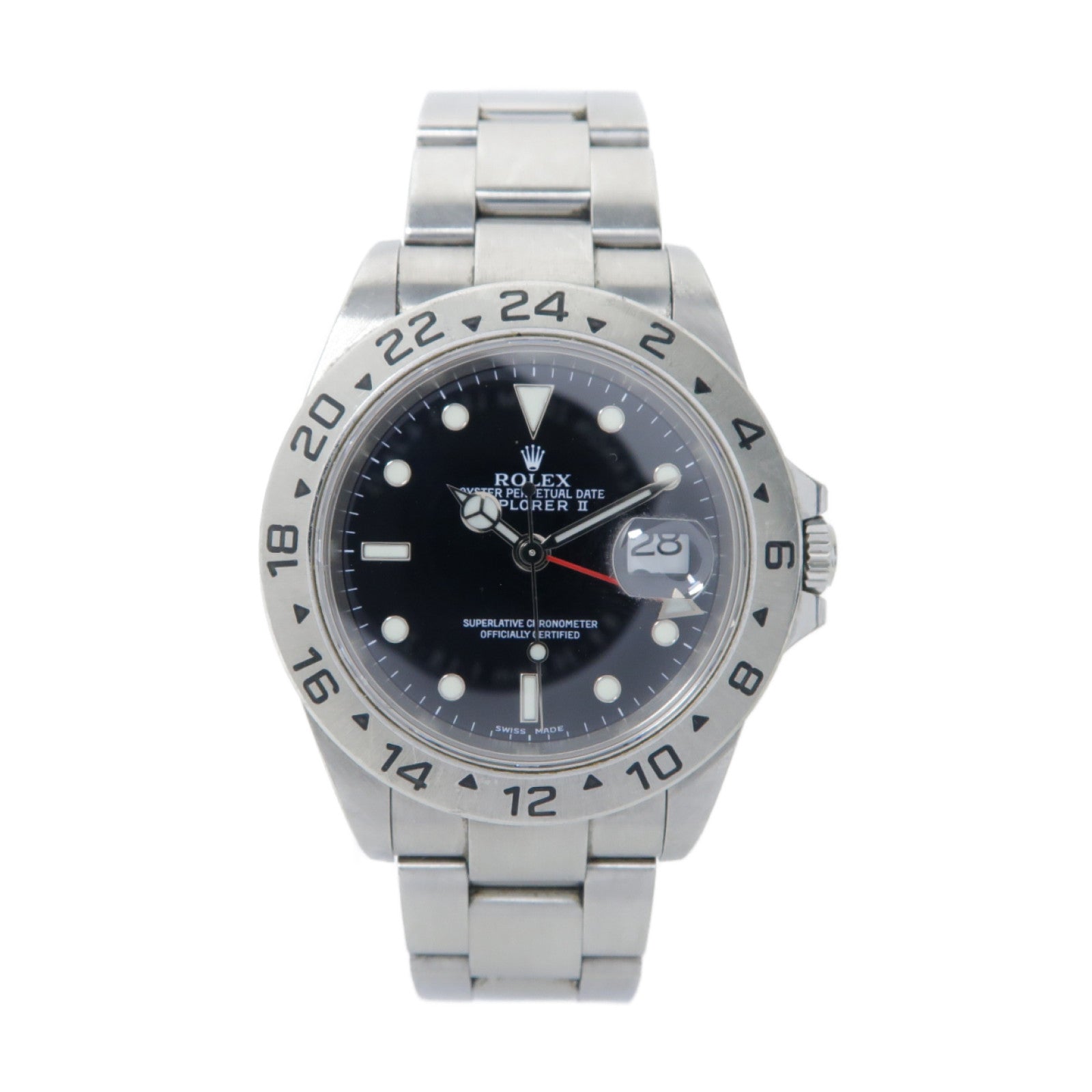 ROLEX Explorer II不鏽鋼手錶自動機芯黑色