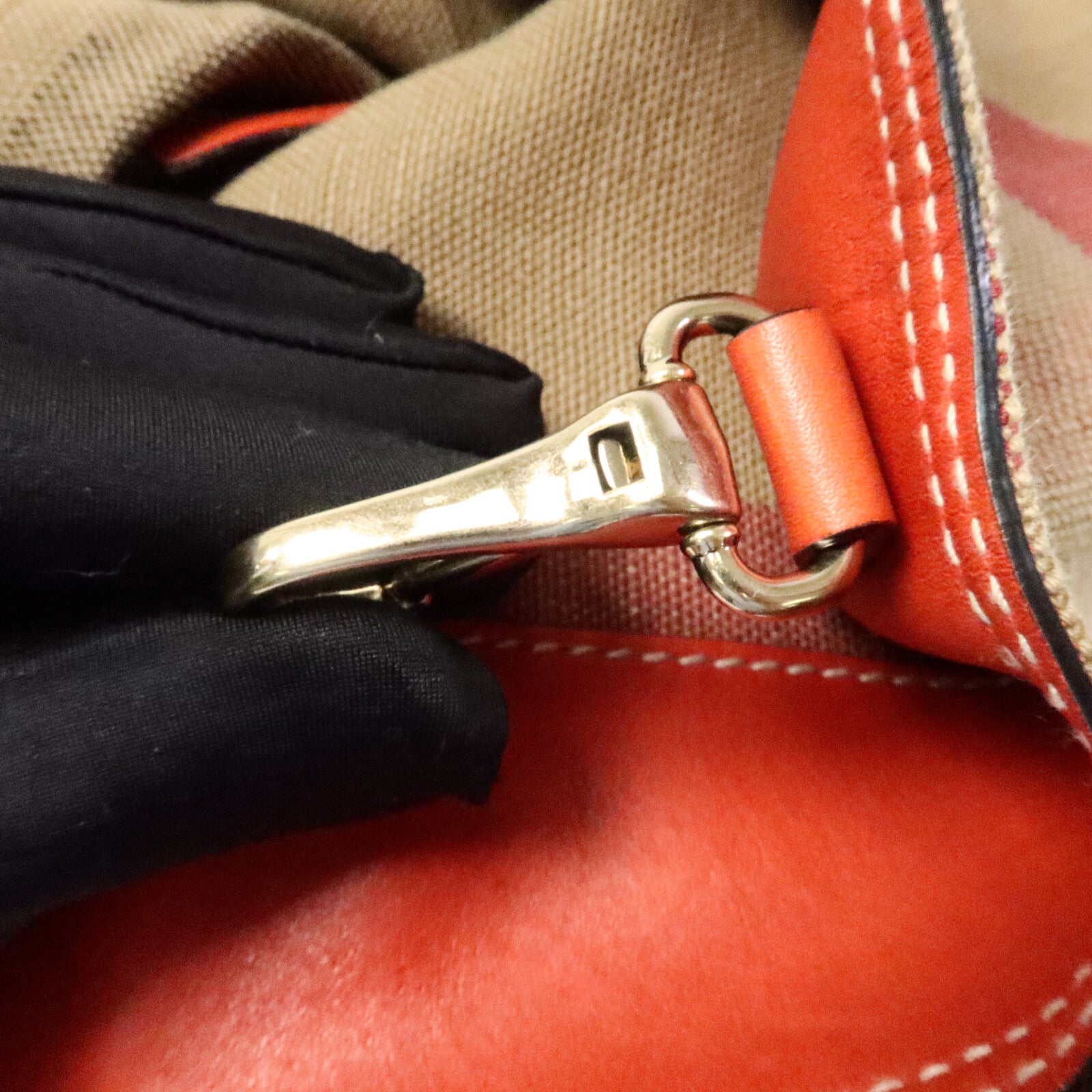 BURBERRY 帆布Shoulder Bag肩背袋