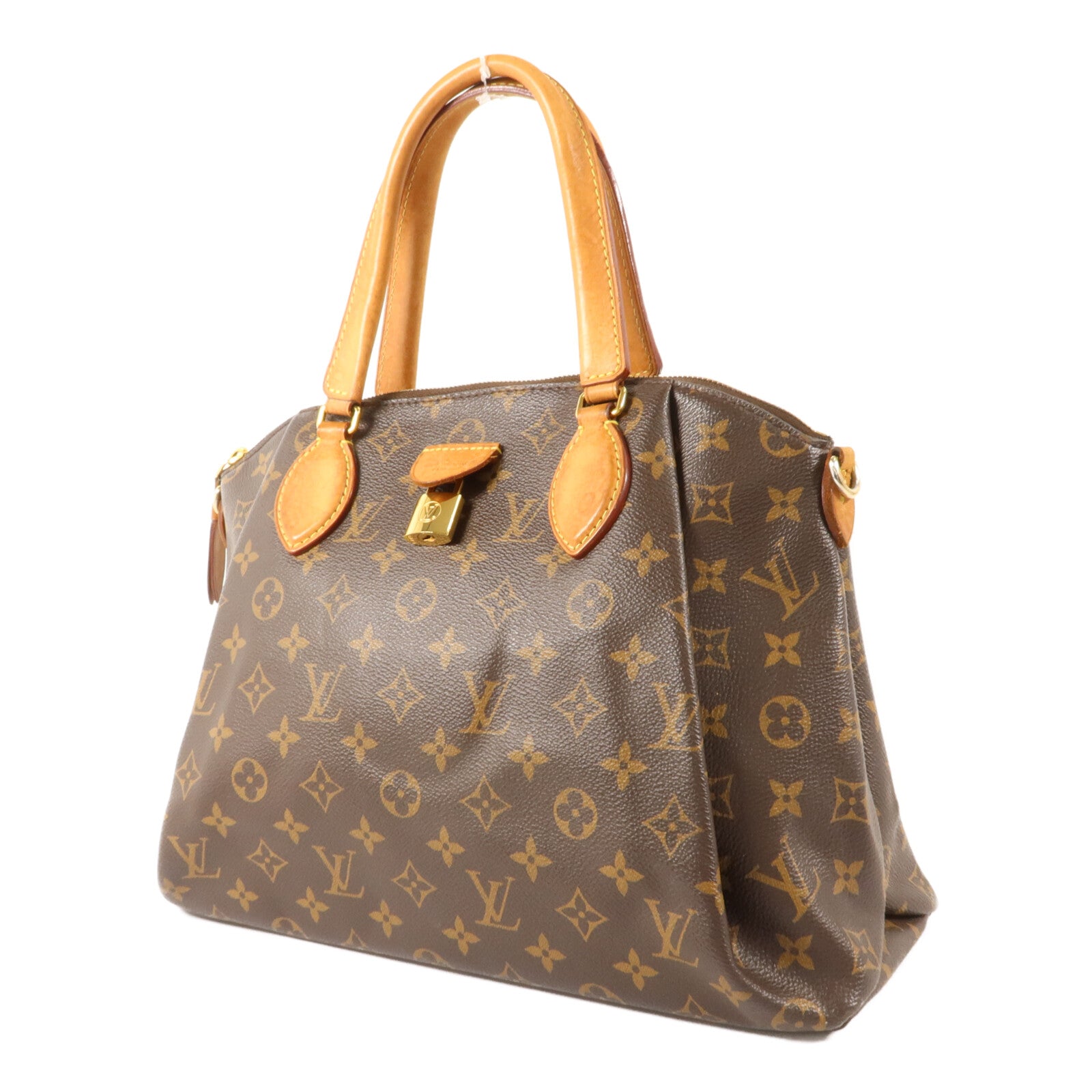 LOUIS VUITTON Monogram Rivoli MM手挽肩背兩用袋