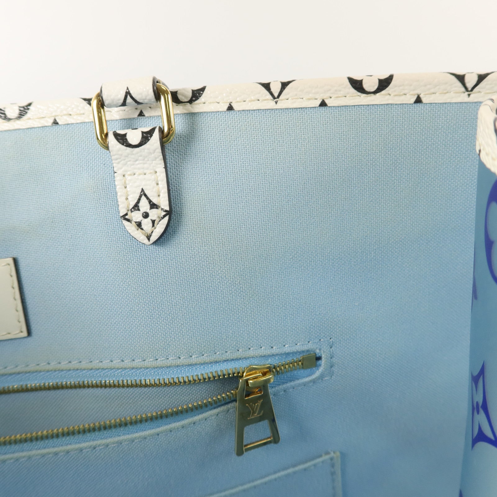 LOUIS VUITTON Monogram Giant/PVC On The Go GM手挽肩背兩用袋