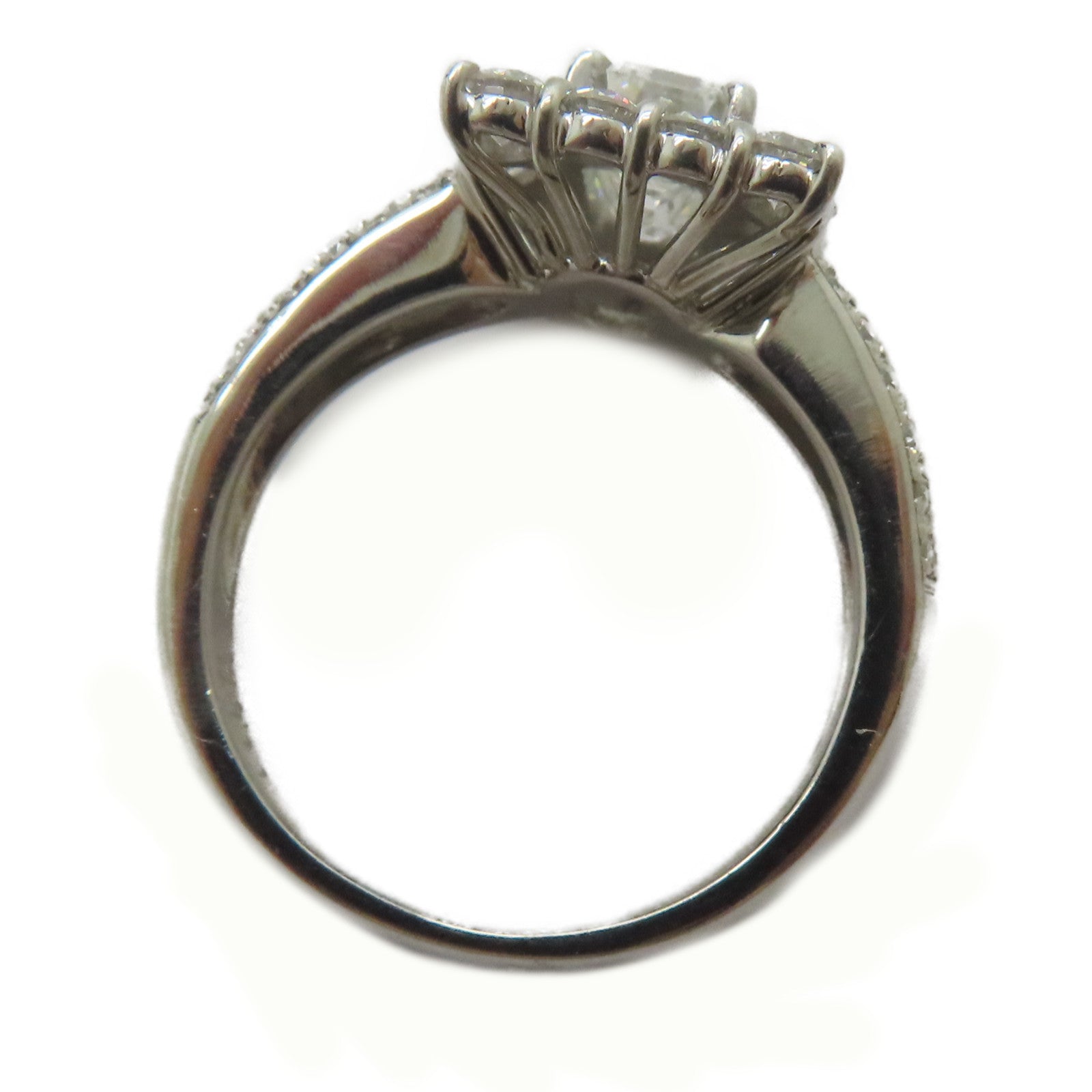 JEWELRY 【激減優惠】PT900鉑金Diamond Ring 1.045ct鑽石/1.11ct鑚石戒指US#6