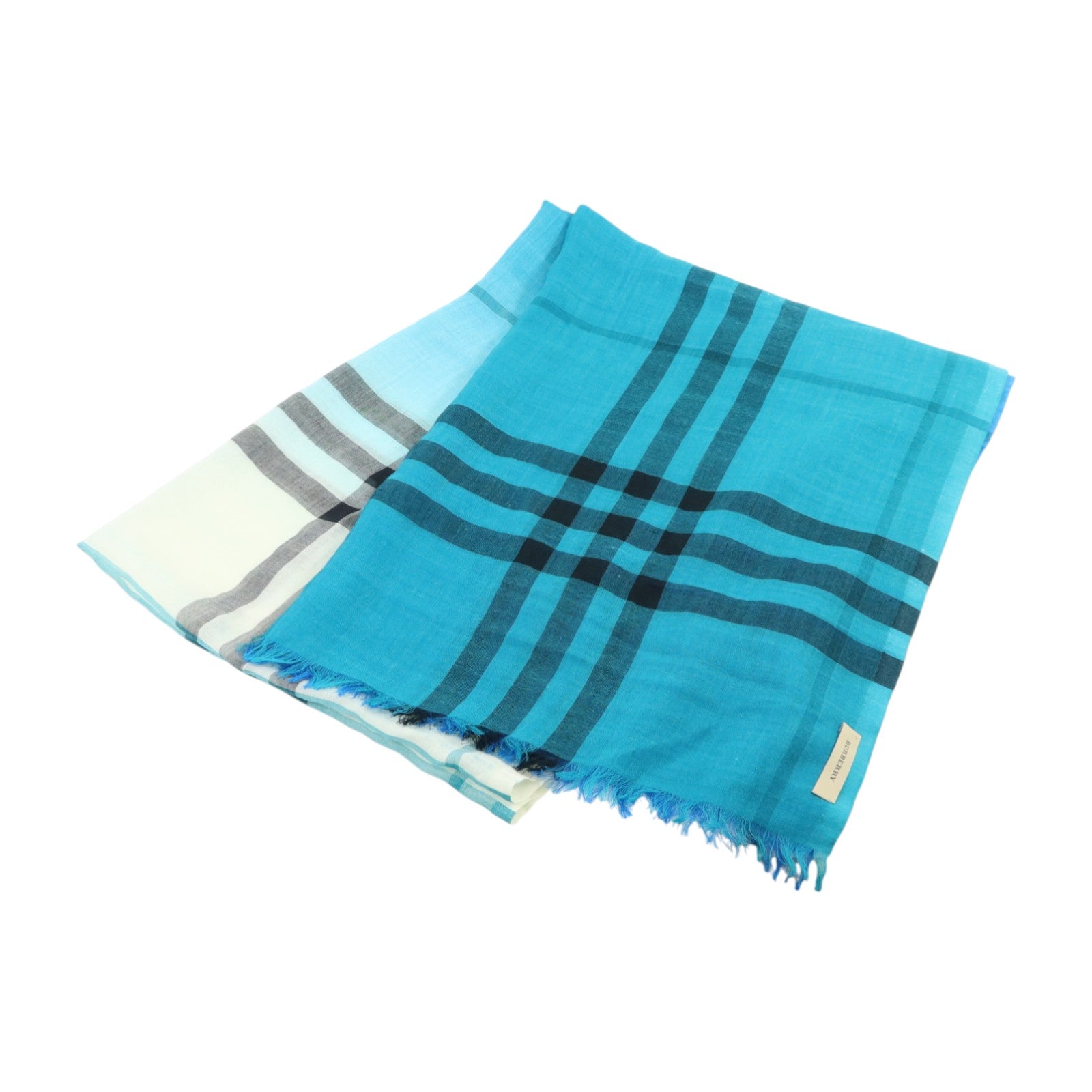 BURBERRY 羊毛/絲質Scarf圍巾