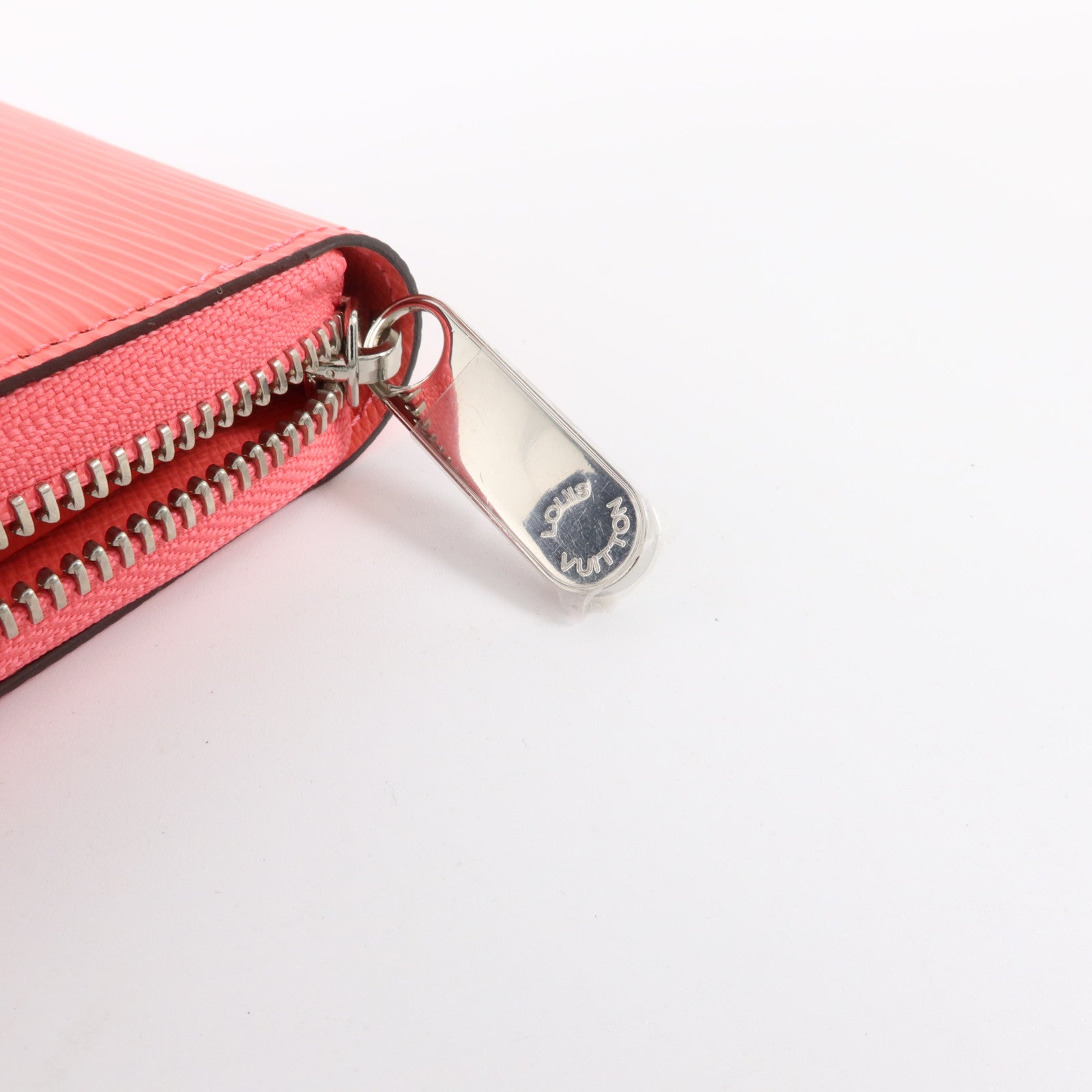 LOUIS VUITTON Epi Zippy Wallet銀扣長錢包