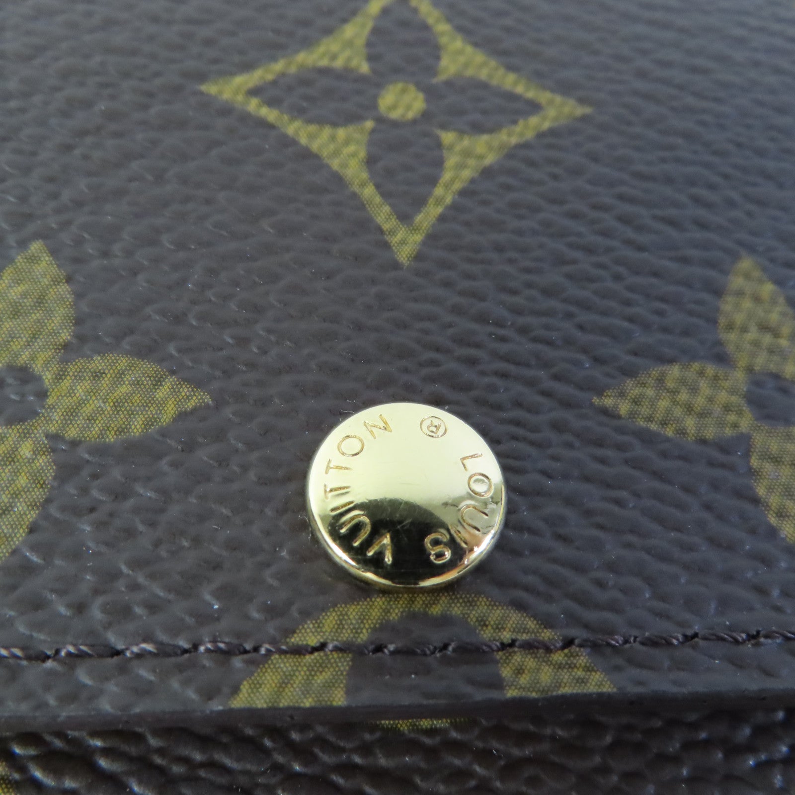 LOUIS VUITTON Monogram Portefeuille Sarah金扣長錢包