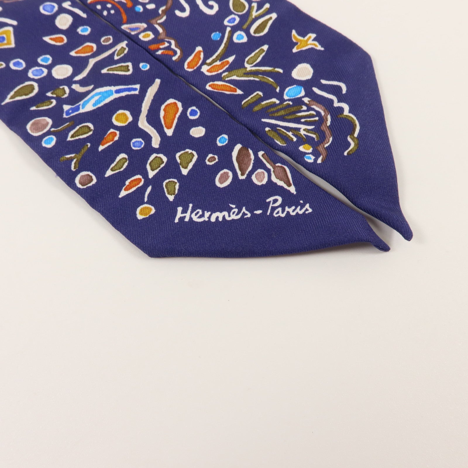 HERMES 絲質Twilly絲巾