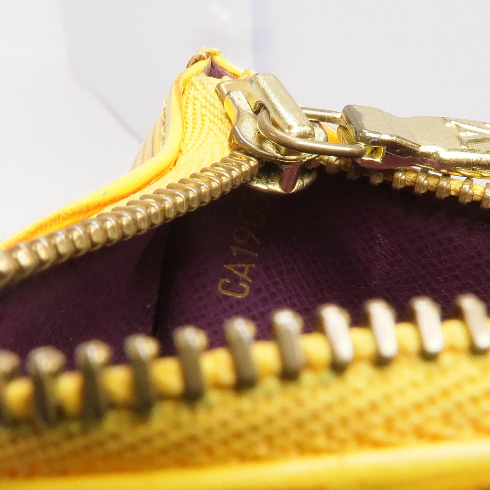 LOUIS VUITTON Epi Coin Case金扣零錢包