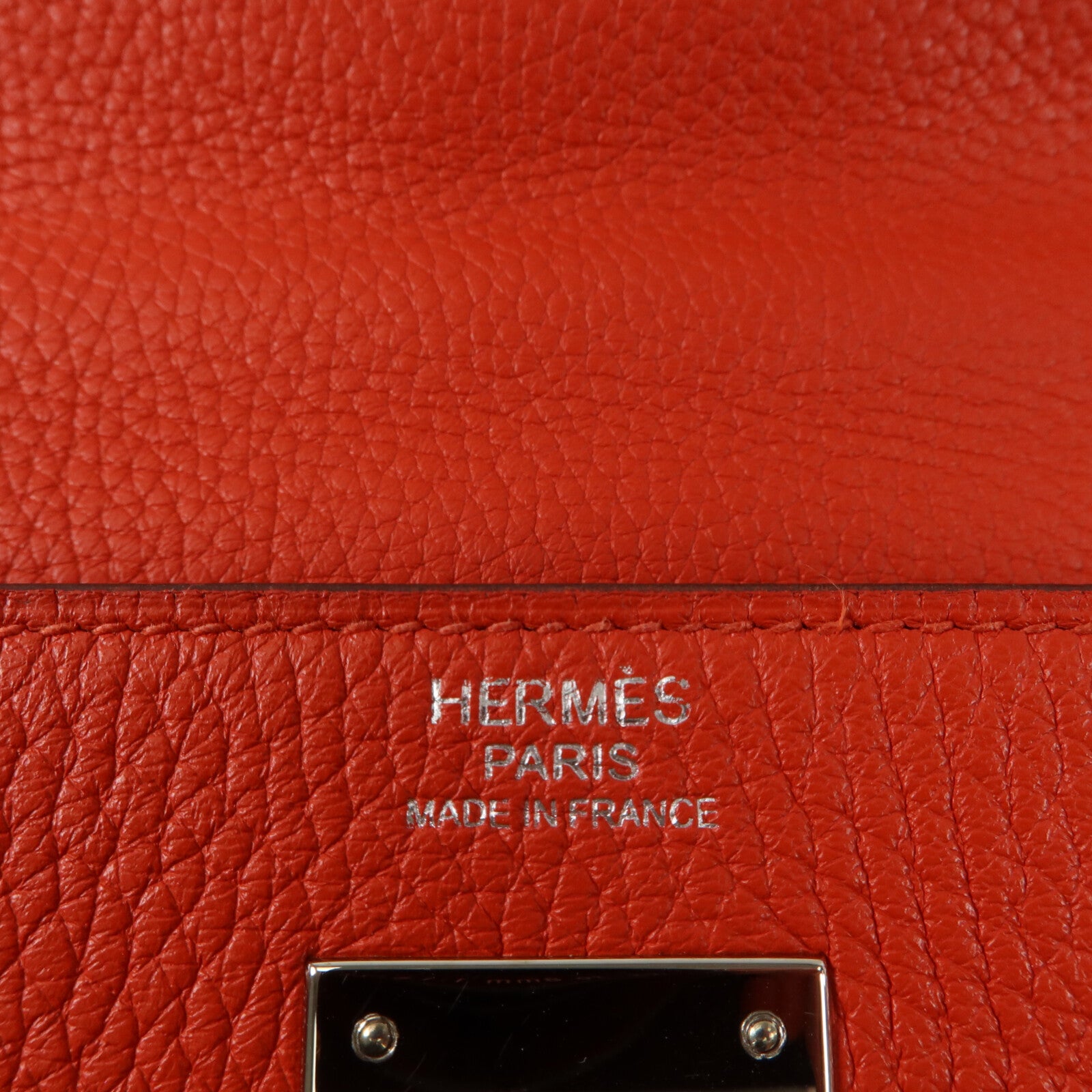 HERMES Togo皮革Kelly 32手挽肩背兩用袋Rose Pivoine