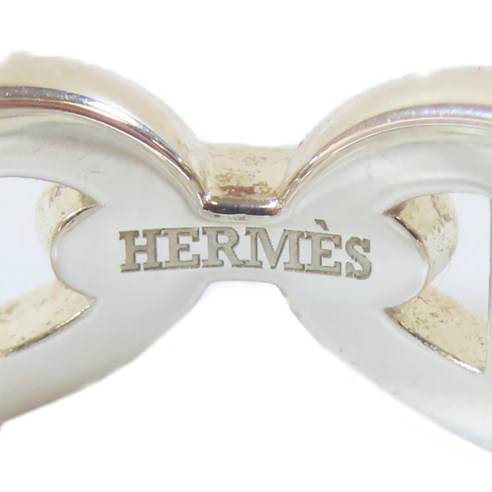 HERMES 925純銀Roulis Ring戒指Hermes#52/US#5.75
