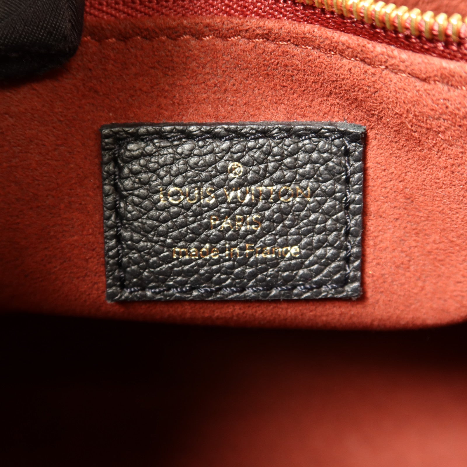 LOUIS VUITTON Monogram Empreinte On The Go PM金扣手挽肩背兩用袋