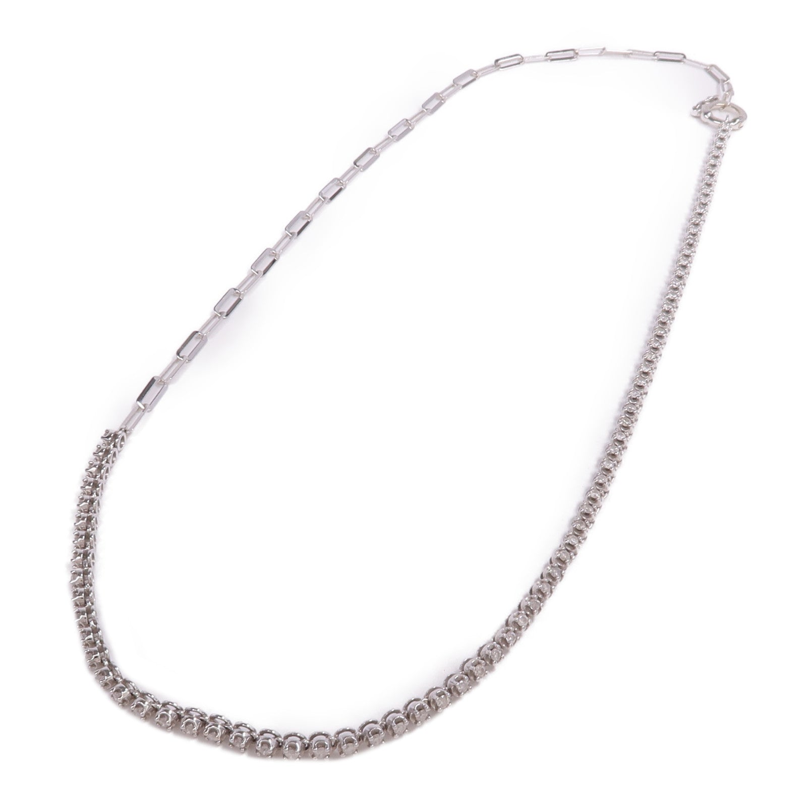 JEWELRY 【激減優惠】18K白金Diamond Necklace鑽石項鍊