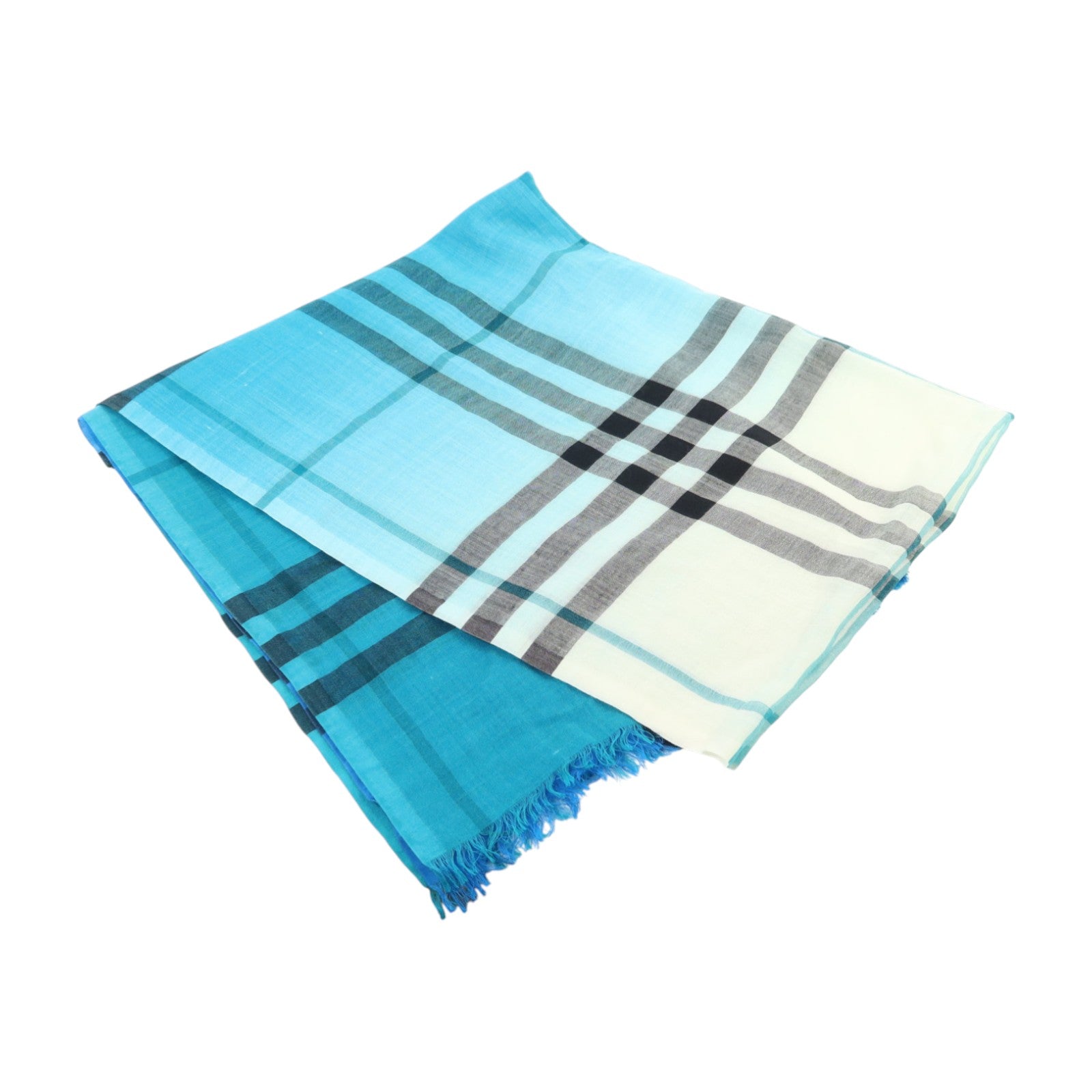 BURBERRY 羊毛/絲質Scarf圍巾