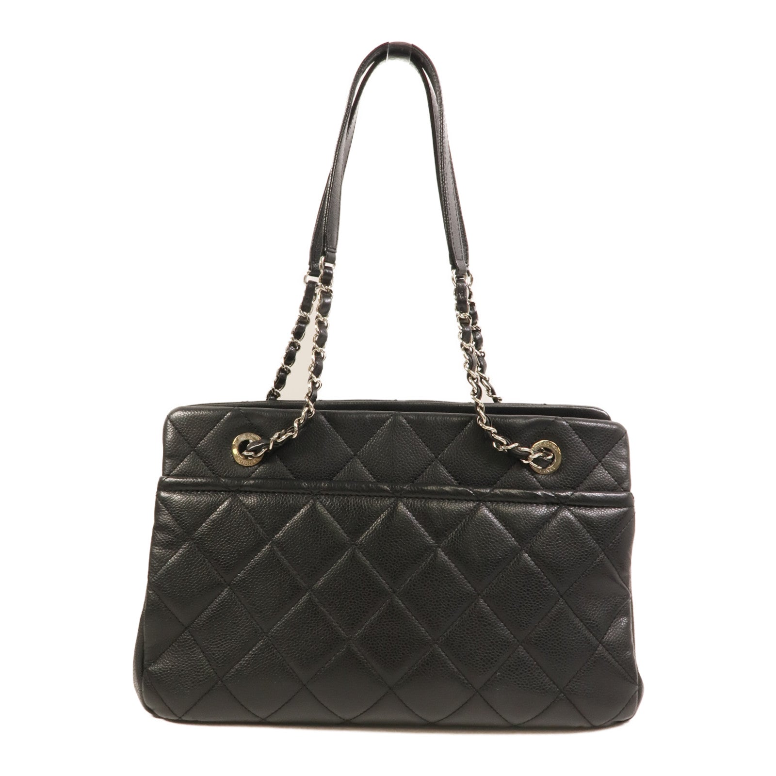 CHANEL 羊皮皮革Shoulder Bag鏈帶肩背袋