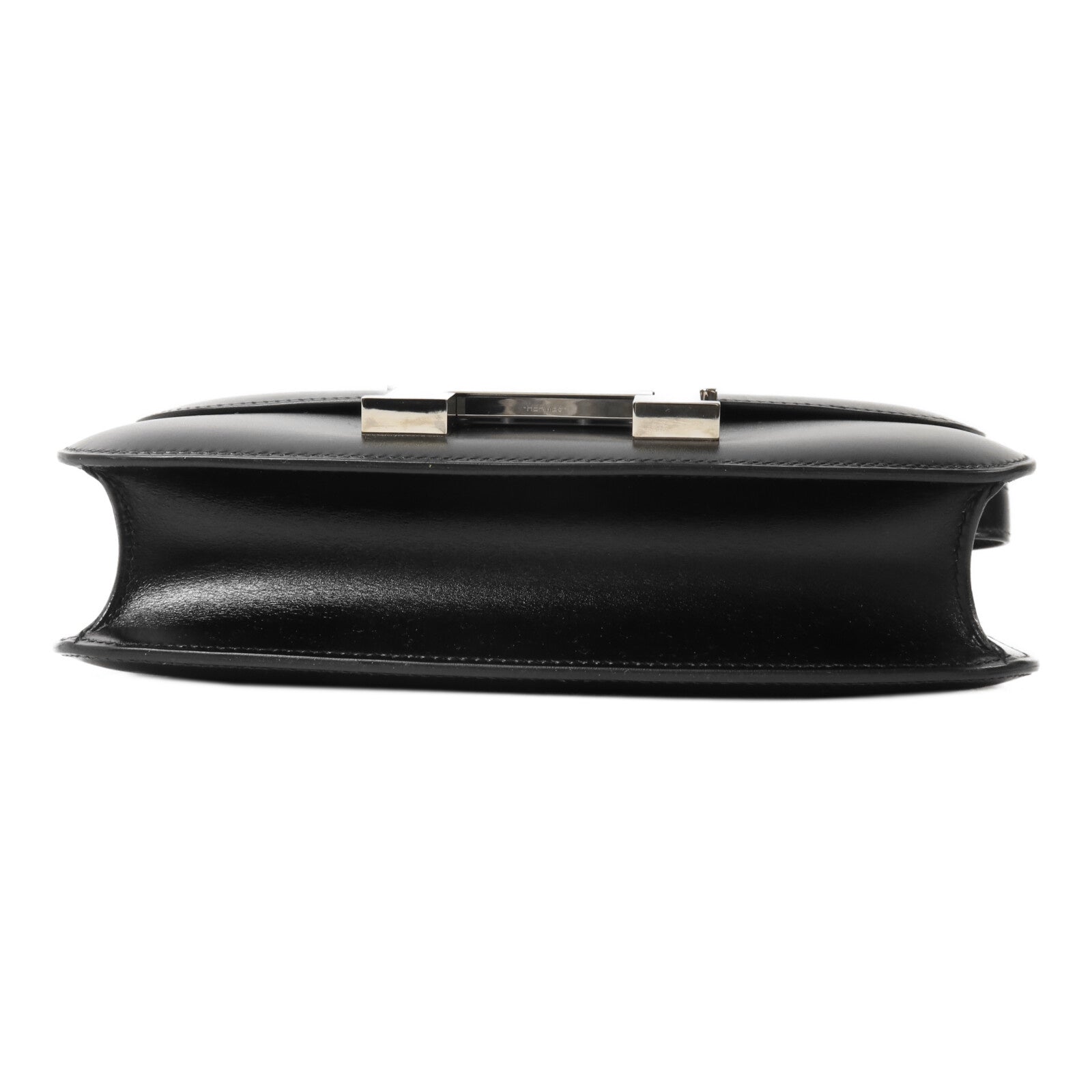 HERMES Box Calf皮革Constance 24肩背袋Noir