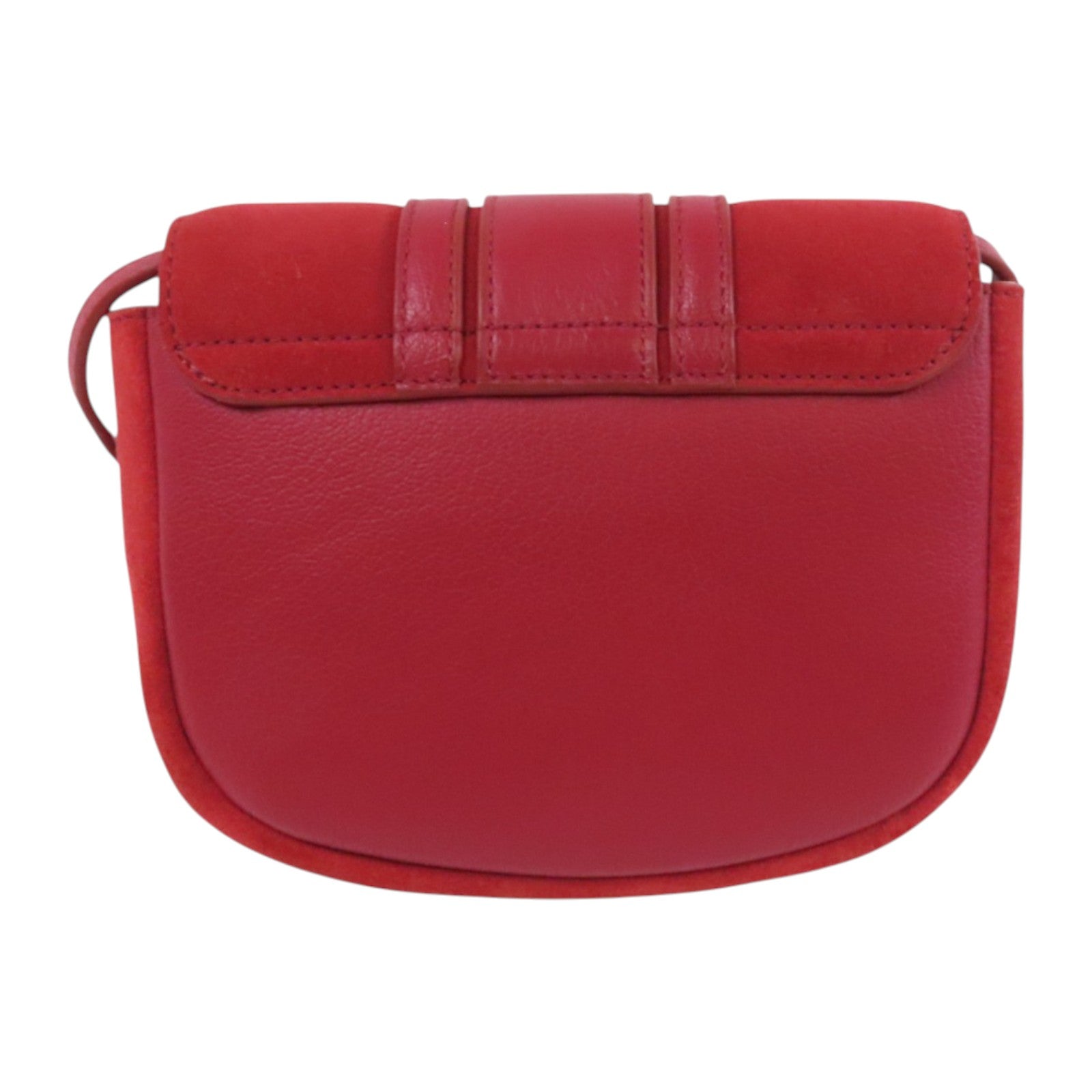 SEE BY CHLOE 牛皮皮革Shoulder Bag金扣肩背袋