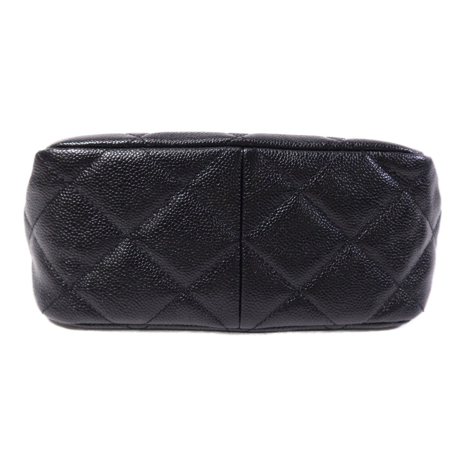 CHANEL 牛皮皮革Hobo Bag金扣鏈帶肩背袋