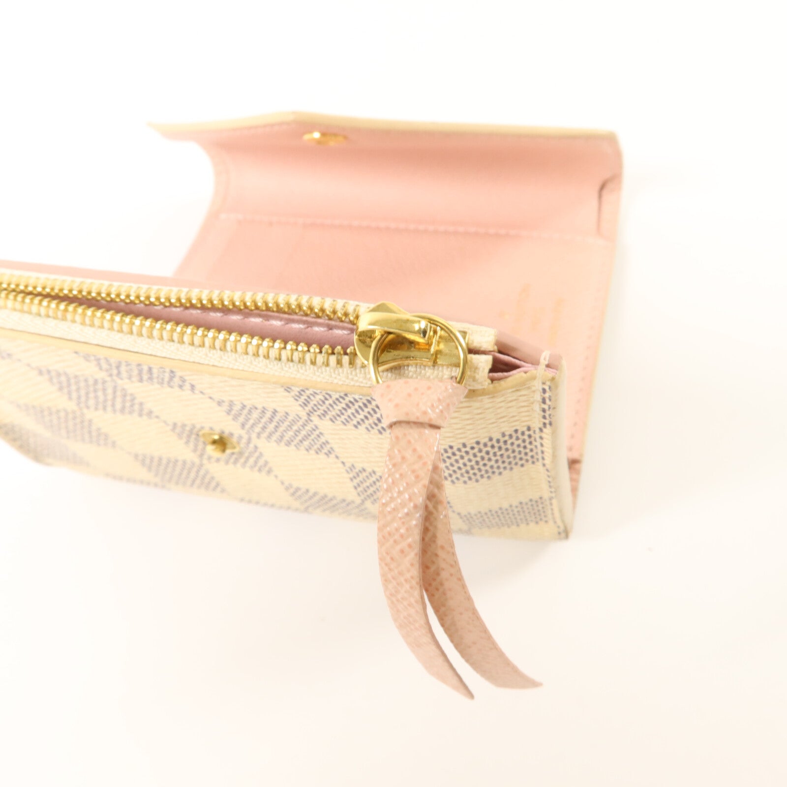 LOUIS VUITTON Damier Azur Victorine Wallet錢包