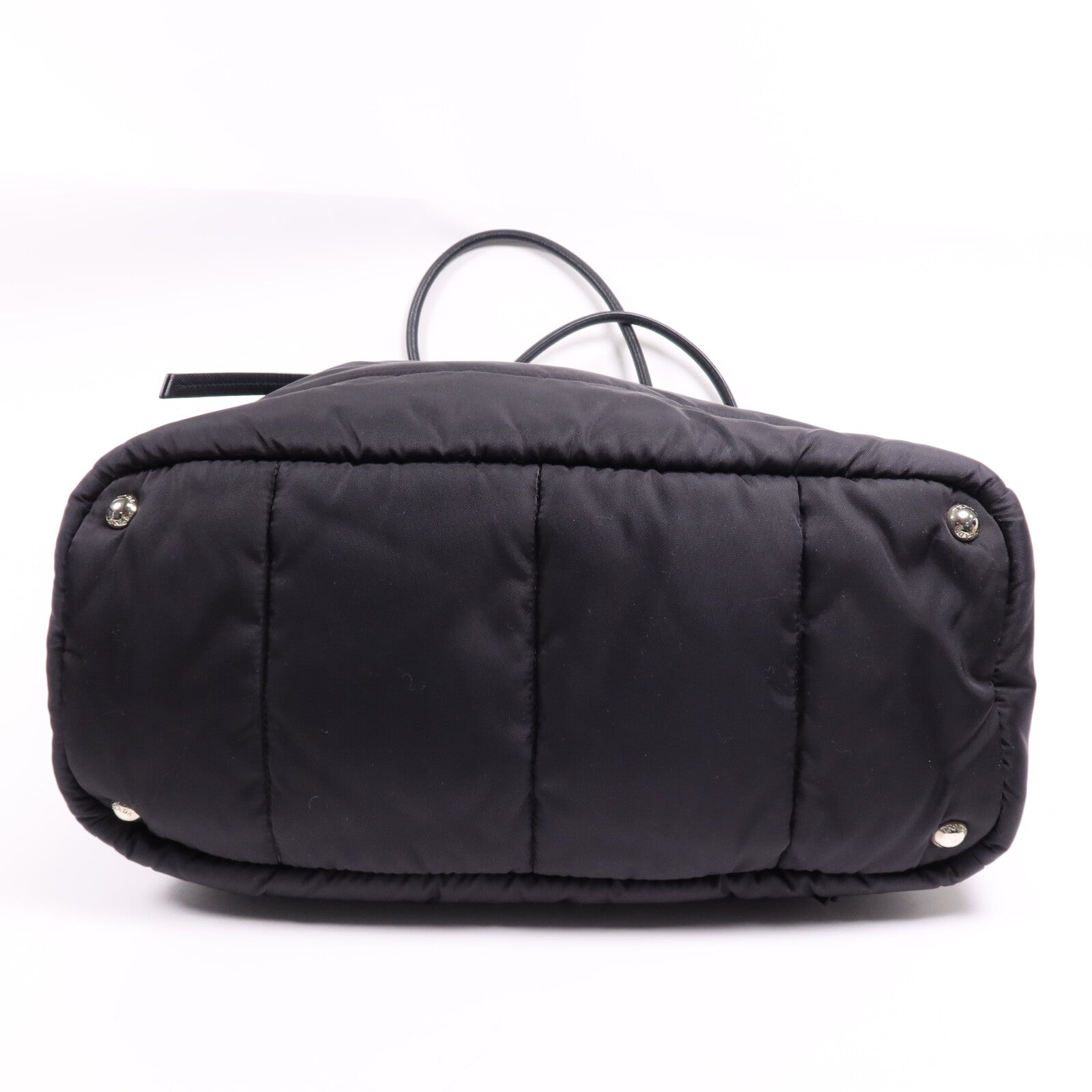 PRADA 尼龍2 Way Shoulder Bag銀扣手挽肩背兩用袋