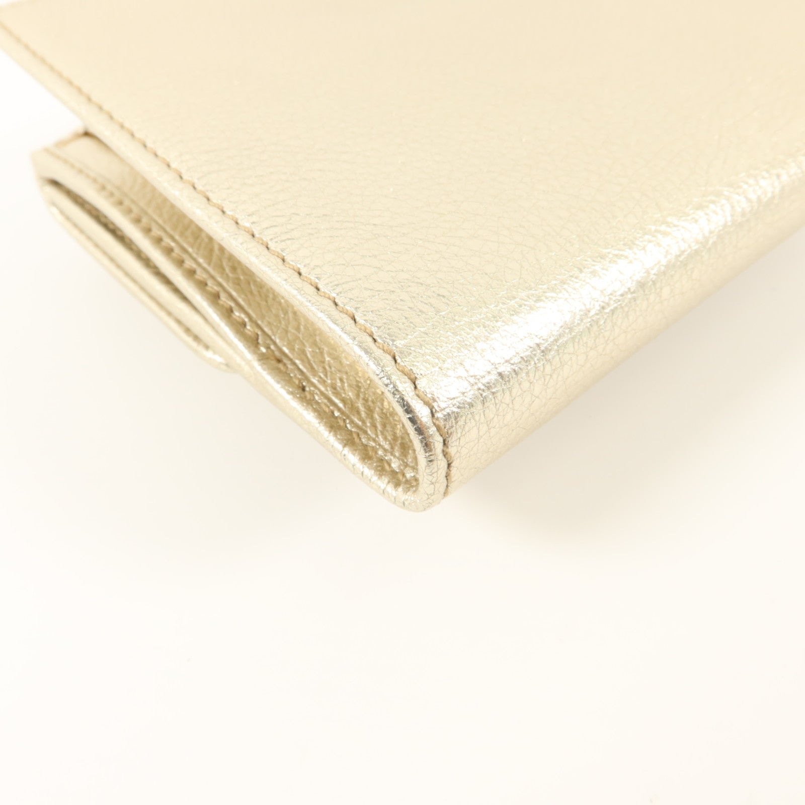 GUCCI 牛皮皮革Interlocking G W Hook Wallet錢包