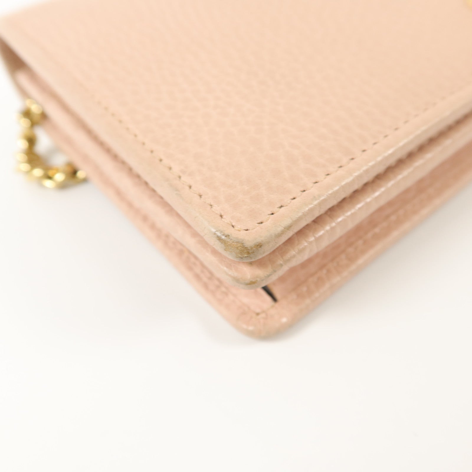 GUCCI 【激減優惠】牛皮皮革WOC Wallet On Chain鏈帶肩背袋