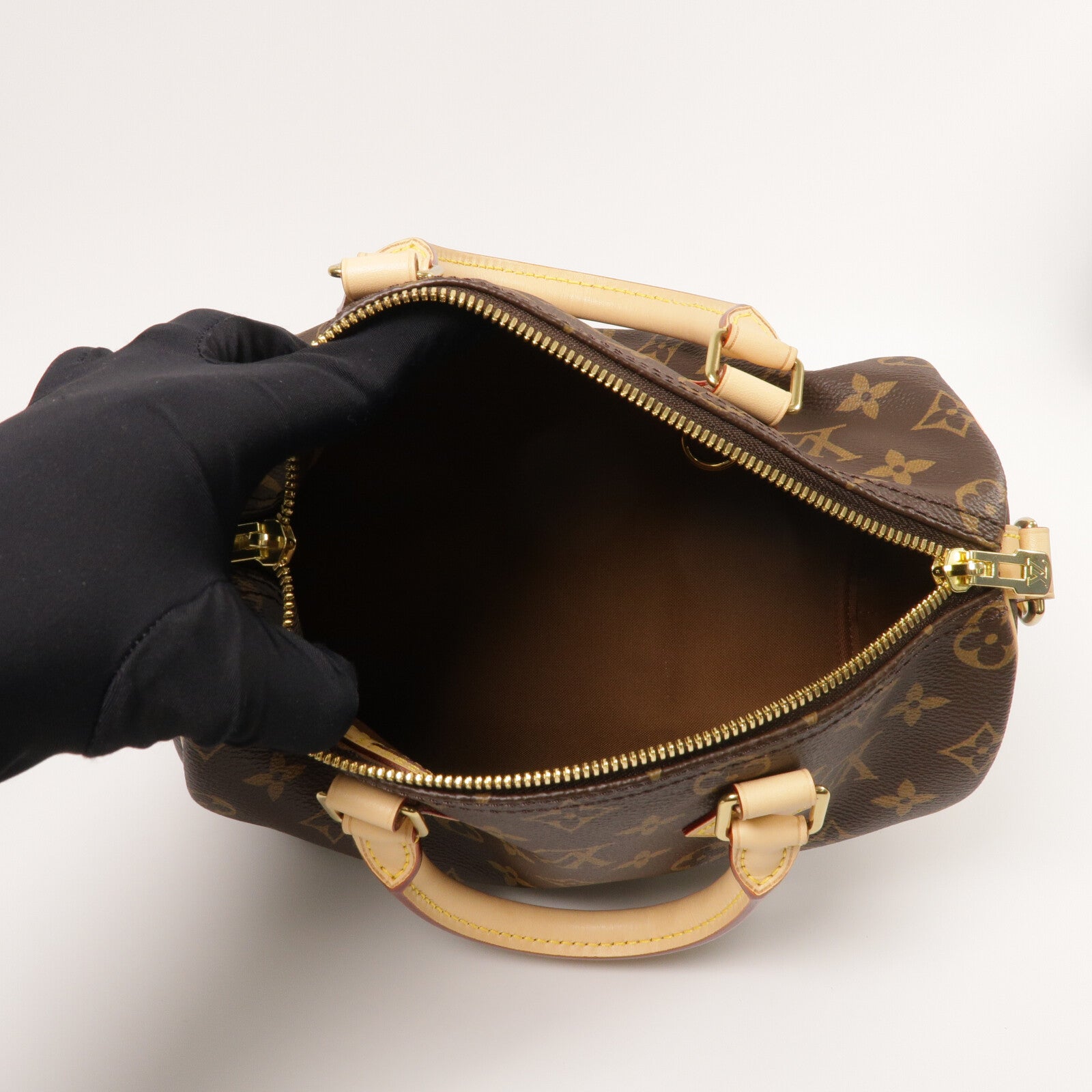 LOUIS VUITTON Monogram Speedy Bandouliere 25手挽肩背兩用袋