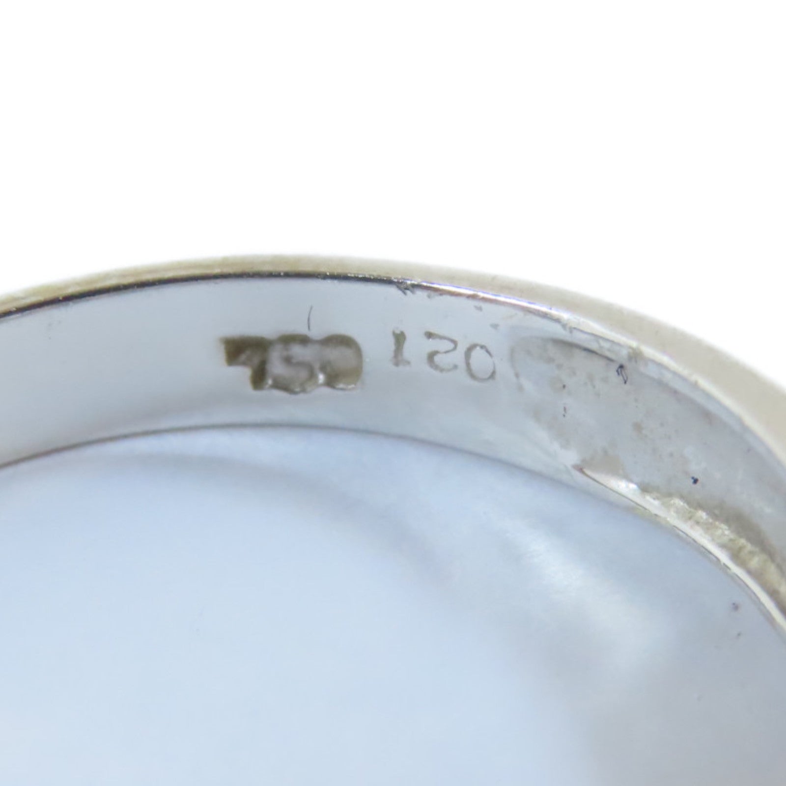 JEWELRY 18K白金Diamond Ring 0.25ct/0.21ct鑽石戒指US#6.25