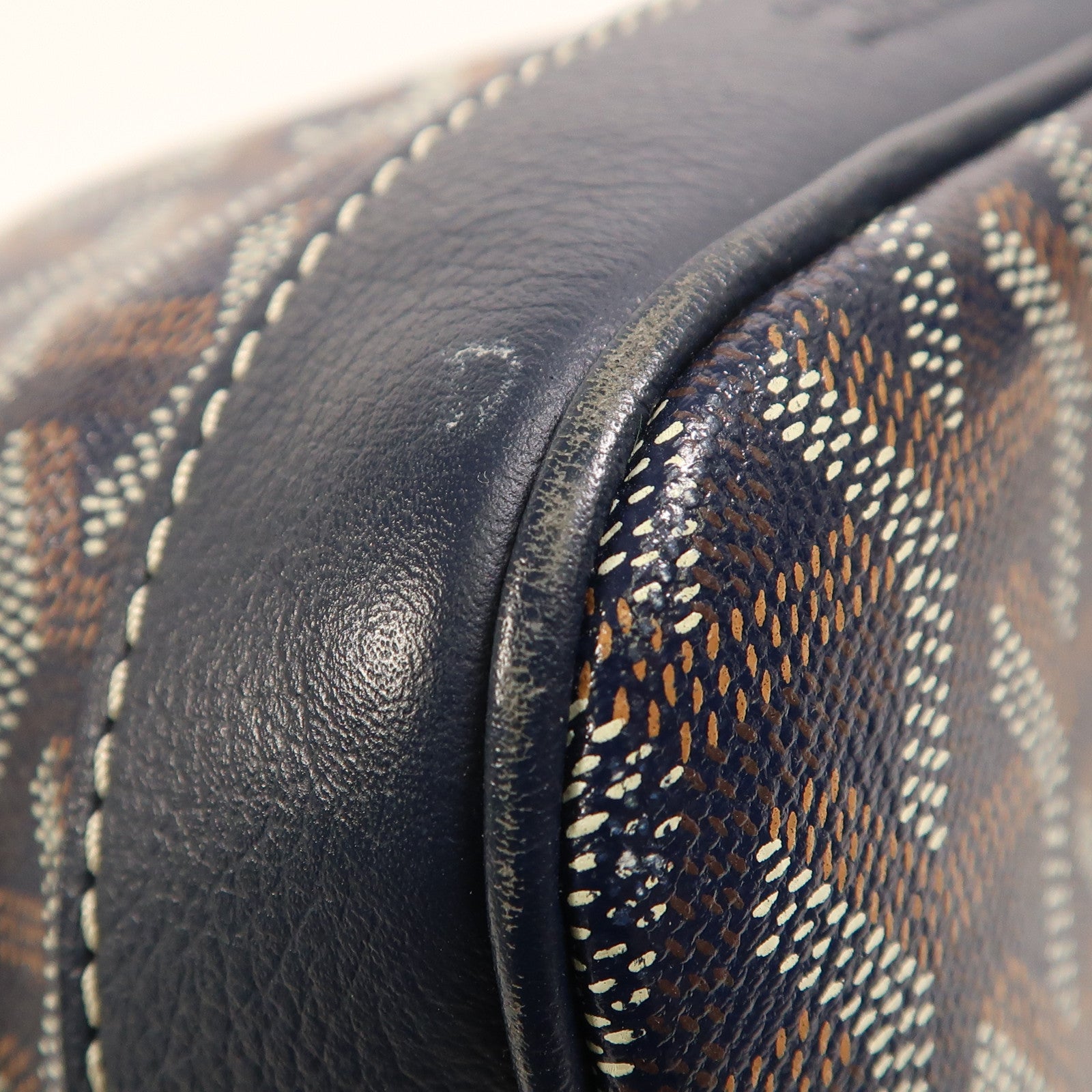 GOYARD 塗層帆布Petit Flot Bucket銀扣肩背袋