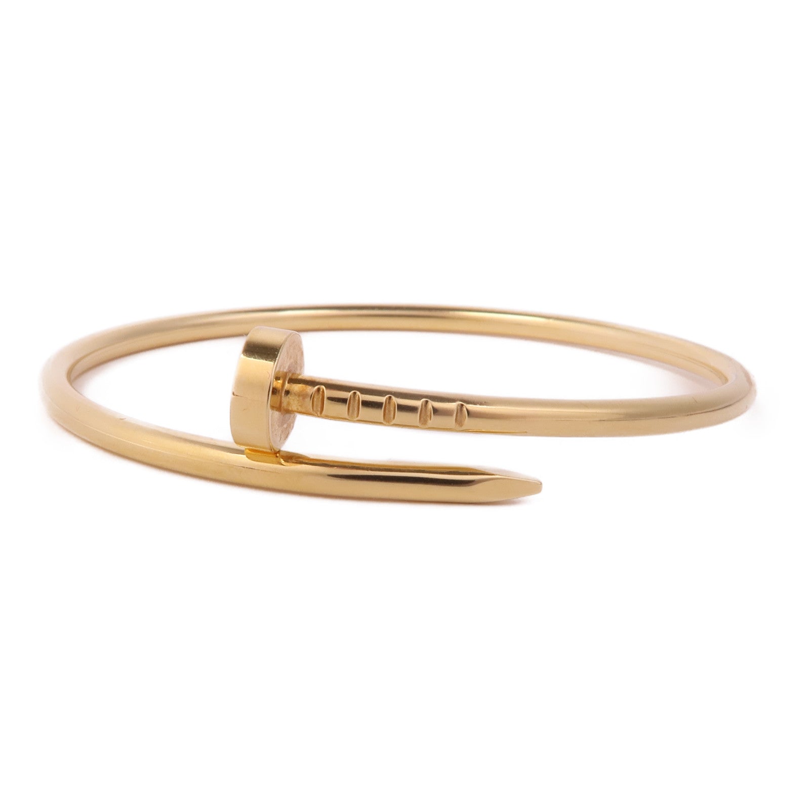 CARTIER【激減優惠】 18K黃金Juste Un Clou SM手鐲
