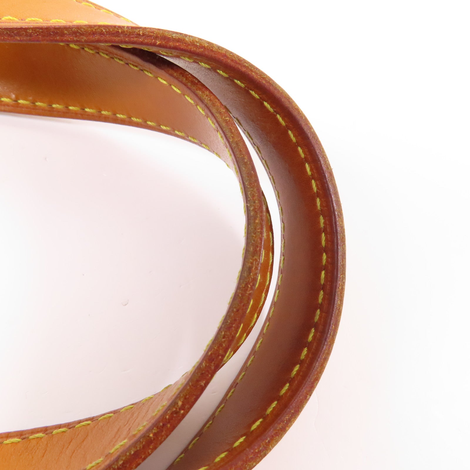 LOUIS VUITTON Monogram Batignolles金扣手挽袋棕色