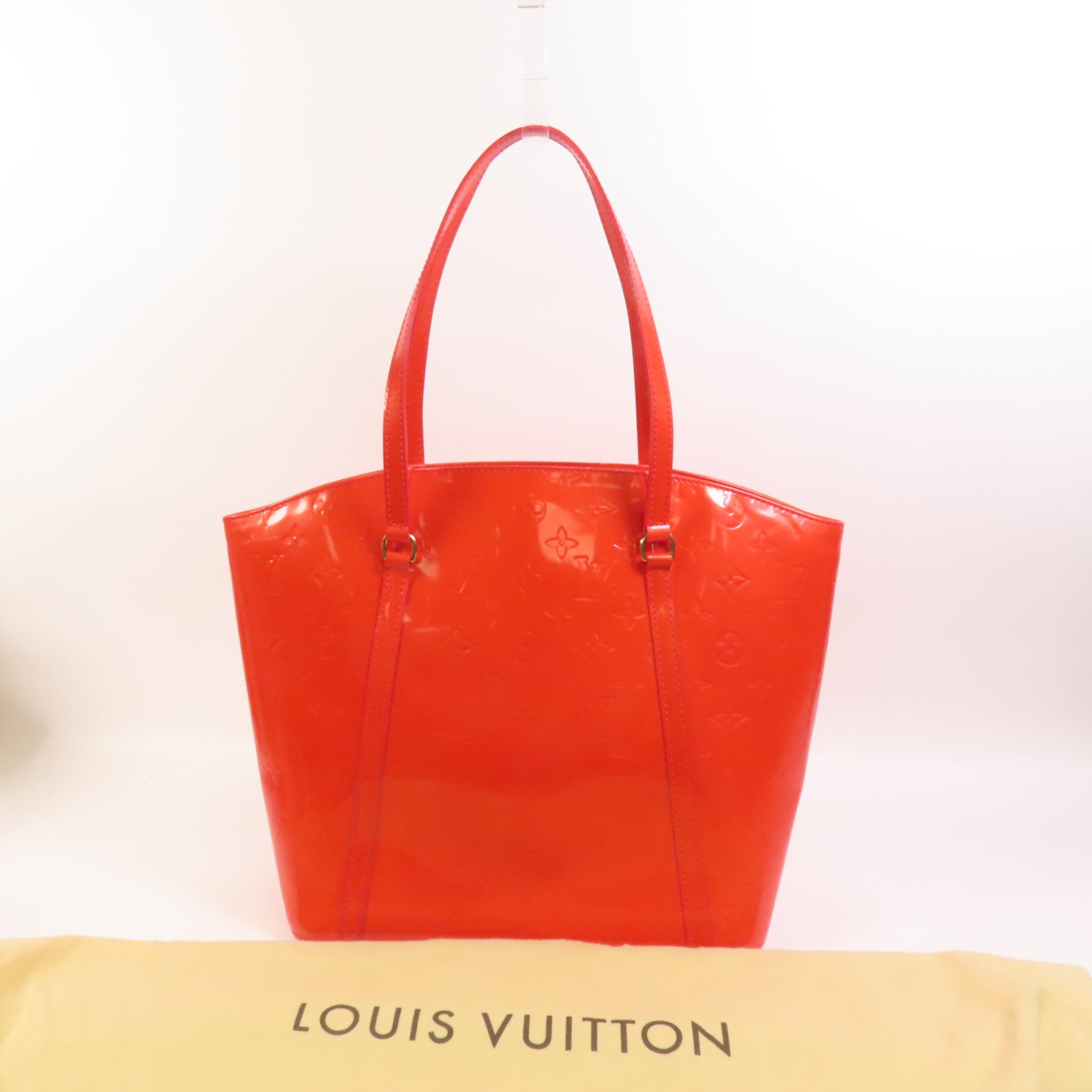 LOUIS VUITTON 【激減優惠】Monogram Vernis Avalon GM金扣手挽袋