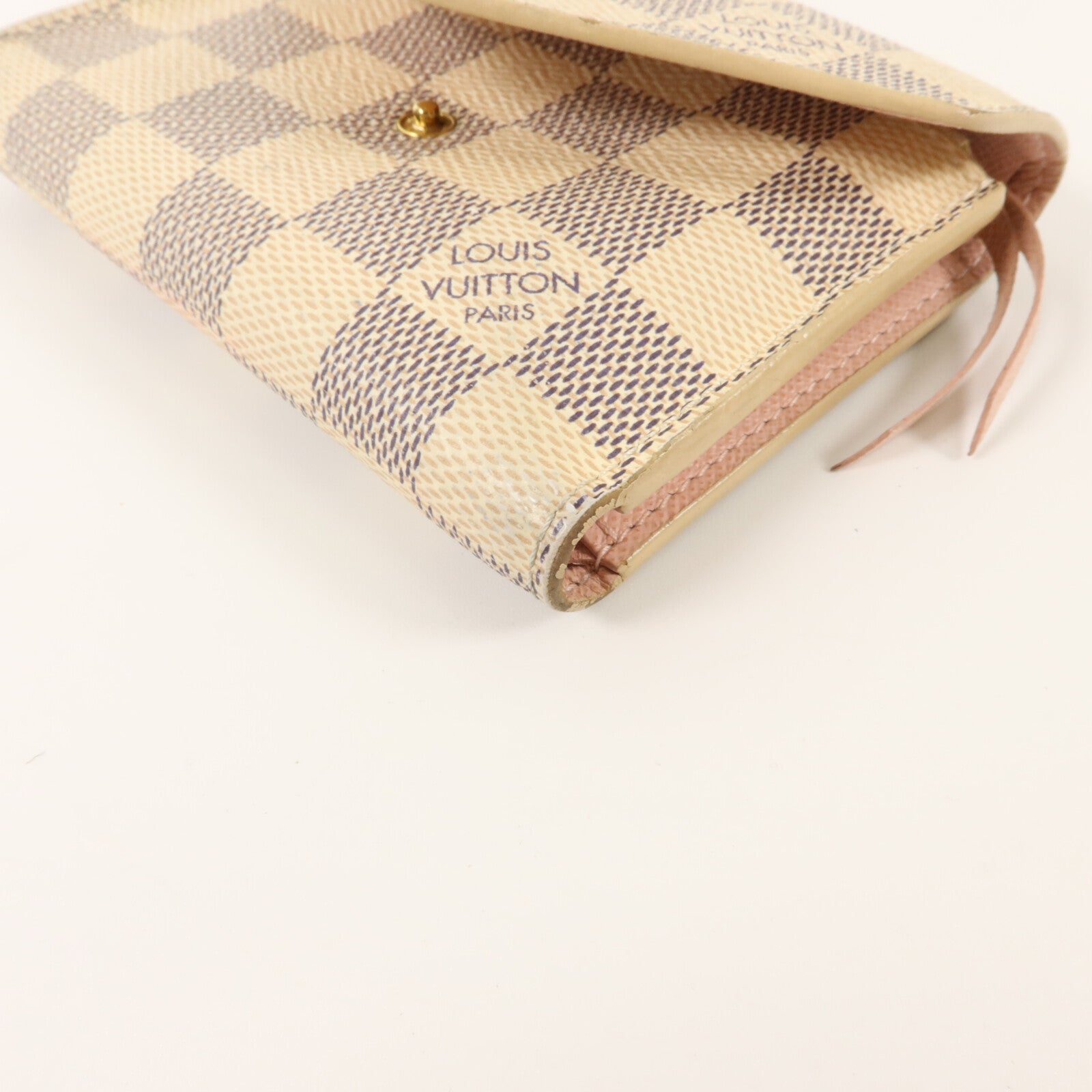 LOUIS VUITTON Damier Azur Victorine Wallet錢包