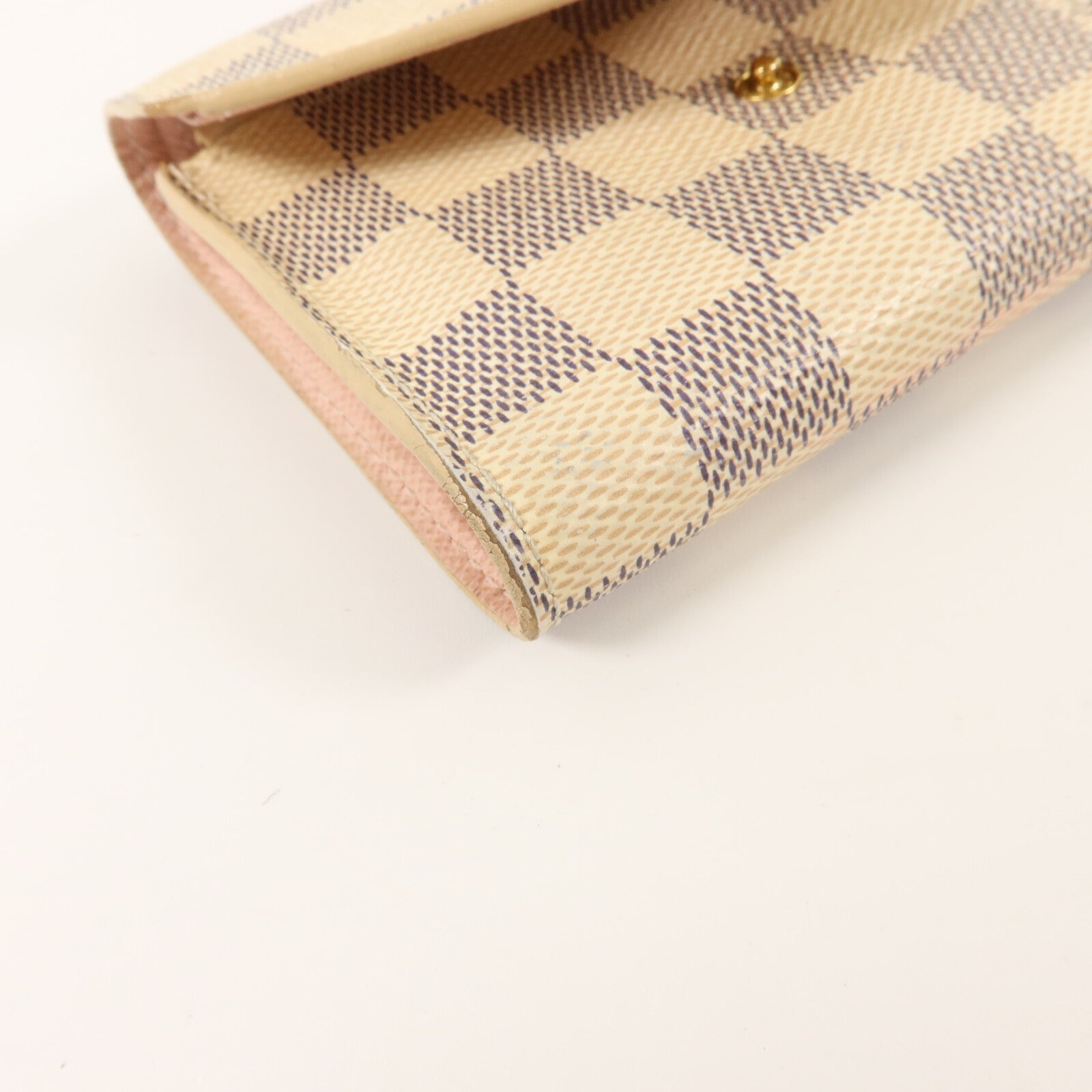 LOUIS VUITTON Damier Azur Victorine Wallet錢包