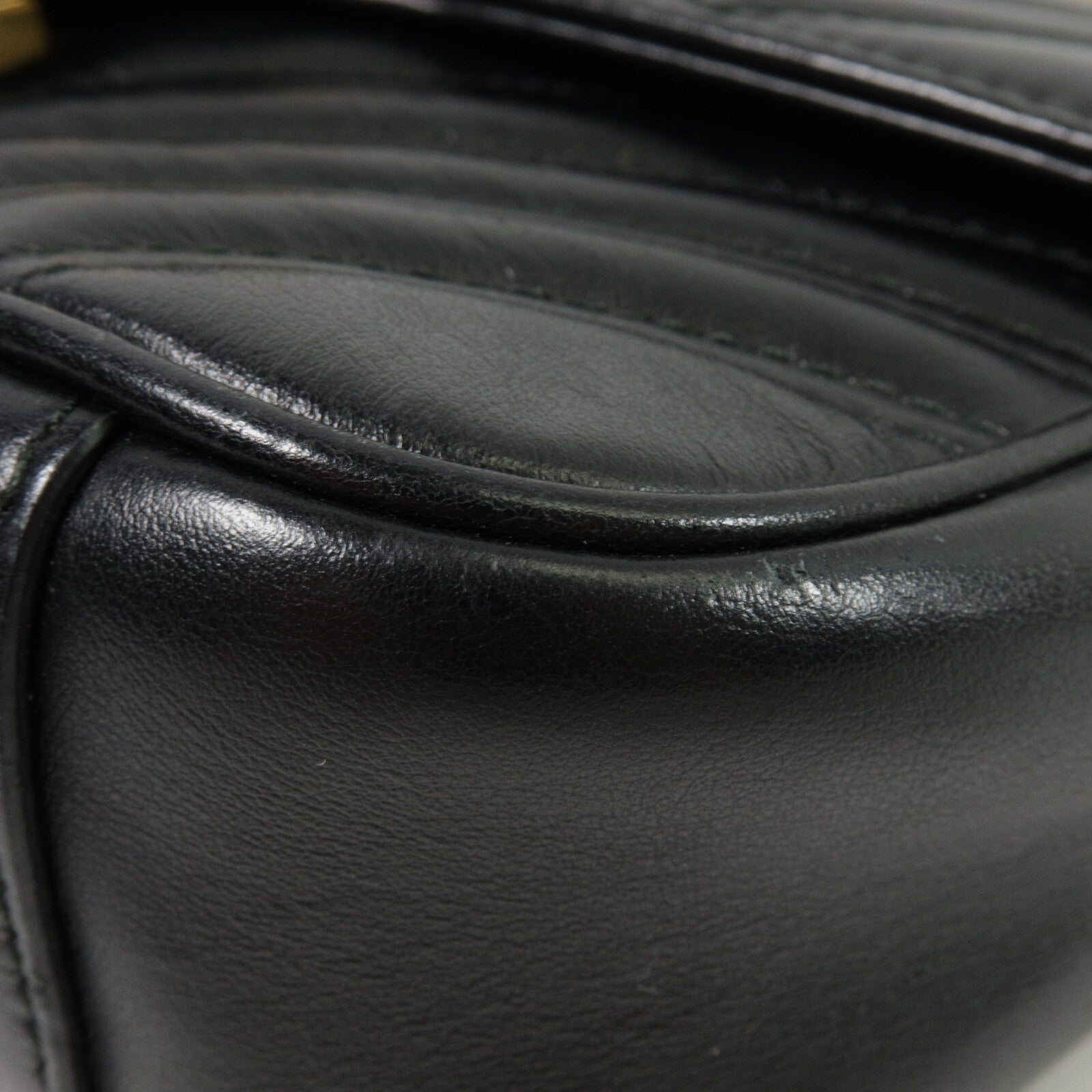 GUCCI 牛皮皮革GG Marmont Small鏈帶肩背袋