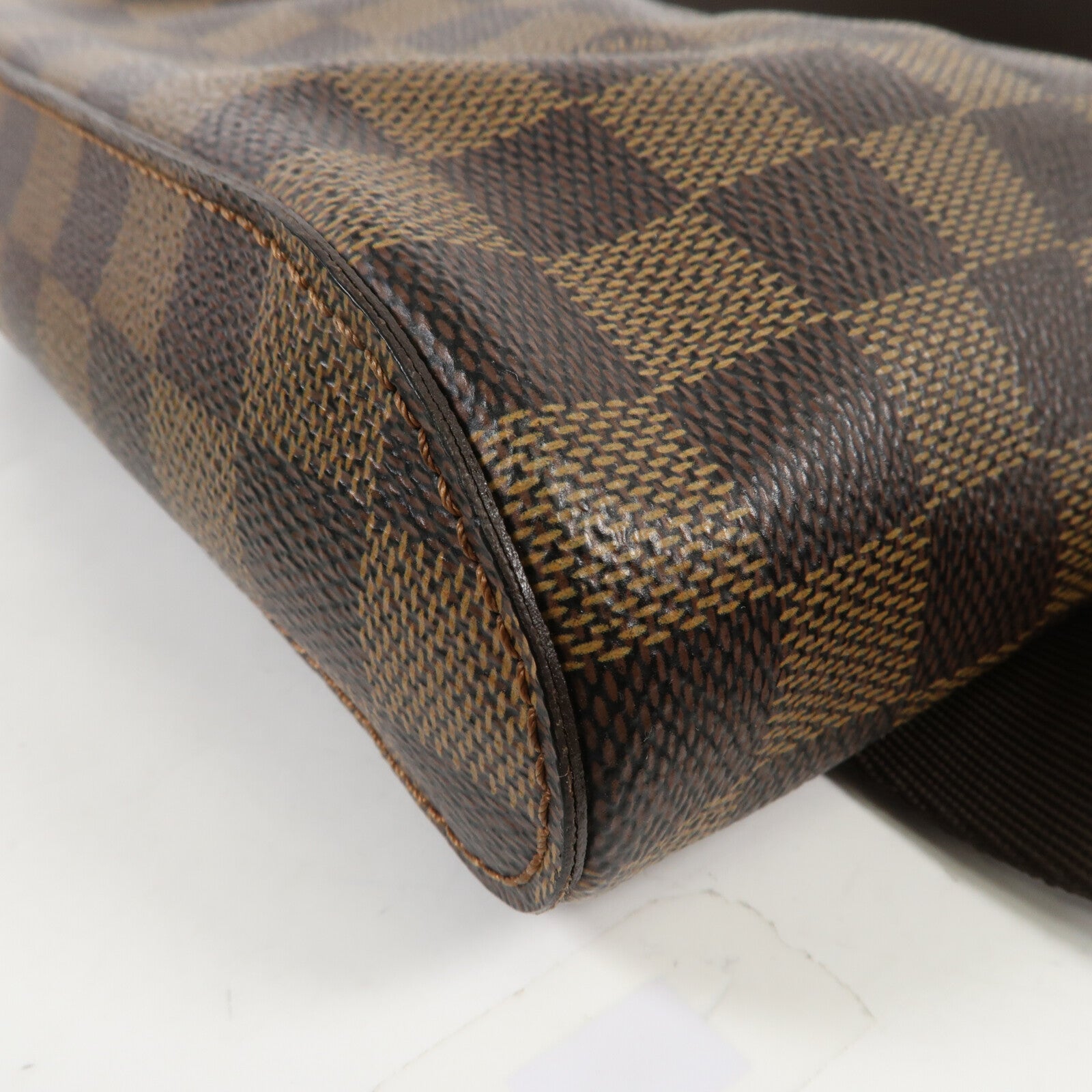 LOUIS VUITTON Damier Geronimos金扣腰包