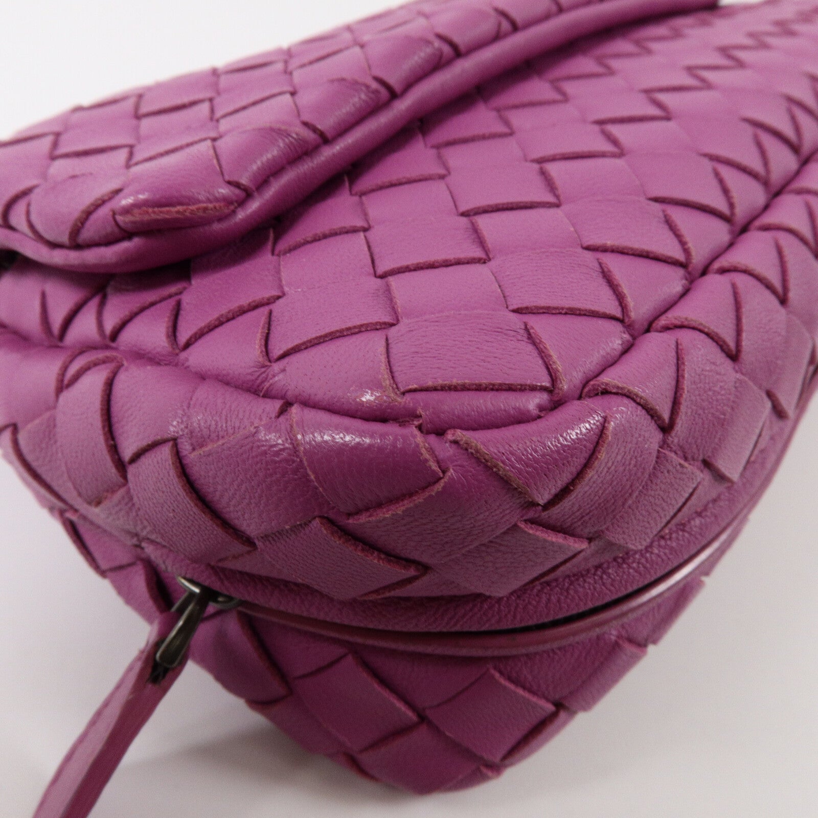 BOTTEGA VENETA 羊皮皮革Shoulder Bag鏈帶肩背袋